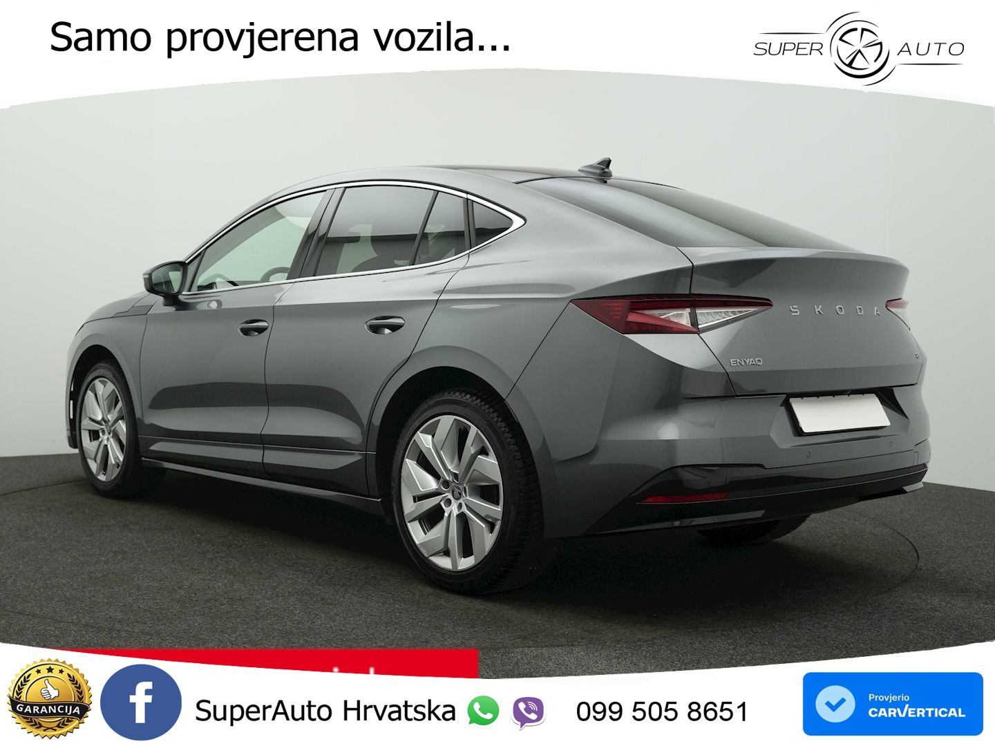 Škoda Enyaq Coupe iV 85 82 kWh (286 KS) Loft LED+GR SJED+ACC