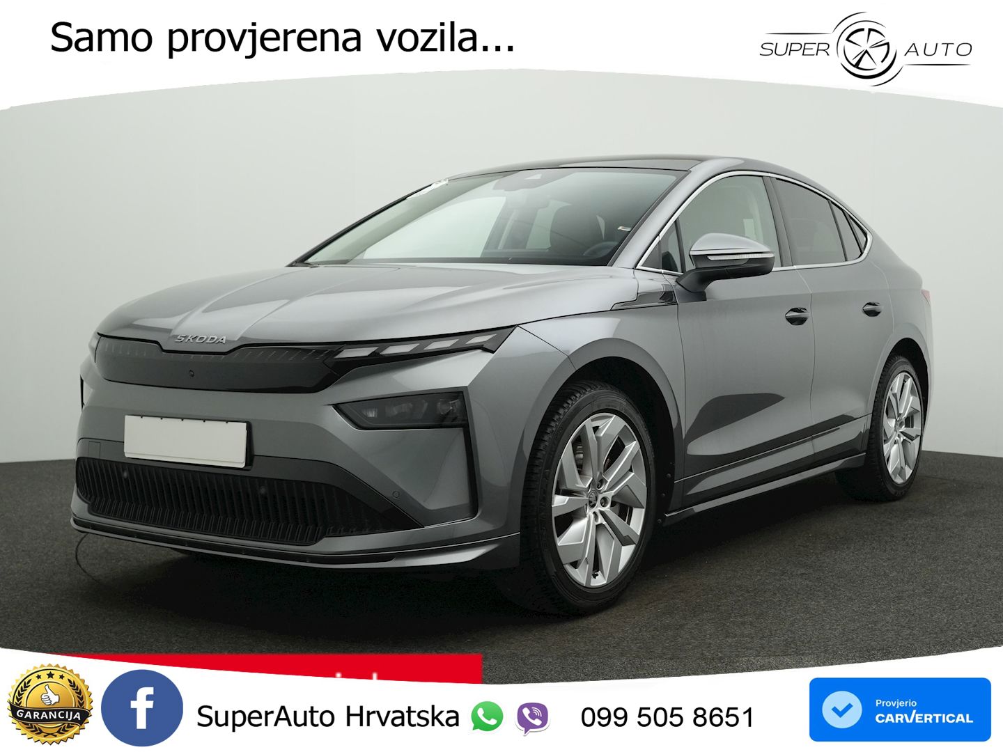 Škoda Enyaq Coupe iV 85 82 kWh (286 KS) Loft LED+GR SJED+ACC