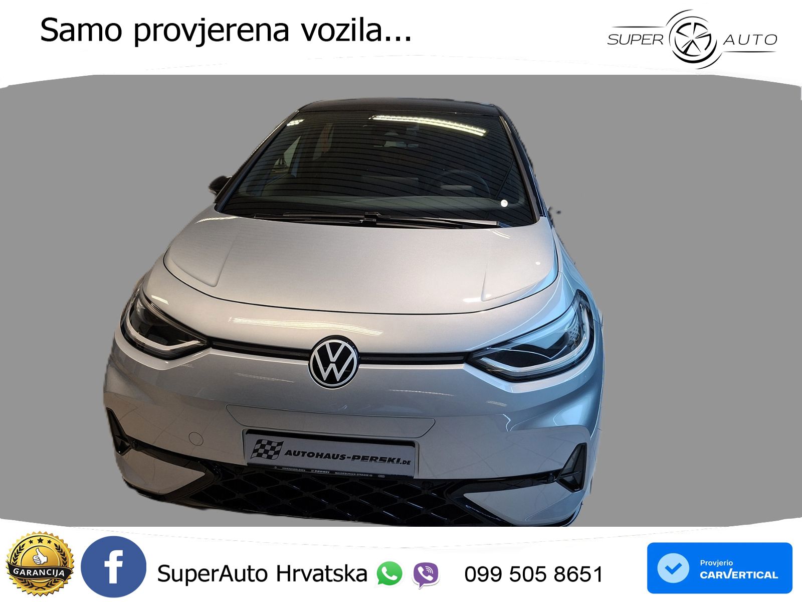 Volkswagen ID.3 GTX 84 kWh (286 KS) LED+GR SJED+ACC