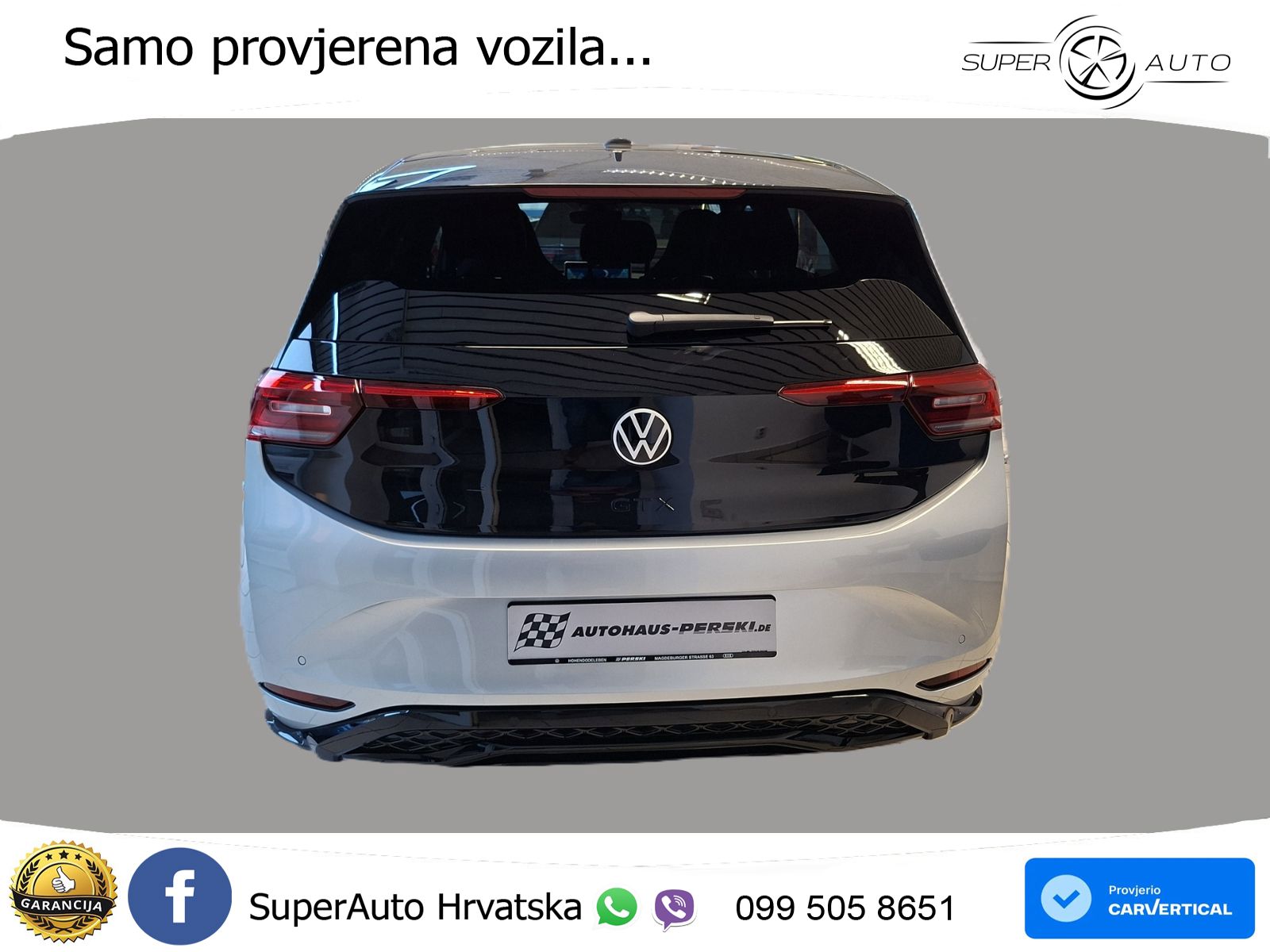 Volkswagen ID.3 GTX 84 kWh (286 KS) LED+GR SJED+ACC