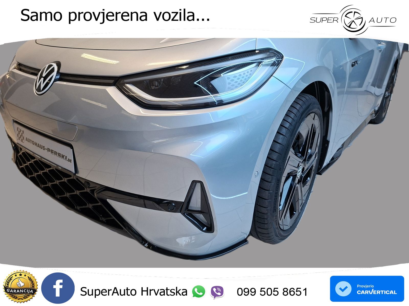 Volkswagen ID.3 GTX 84 kWh (286 KS) LED+GR SJED+ACC