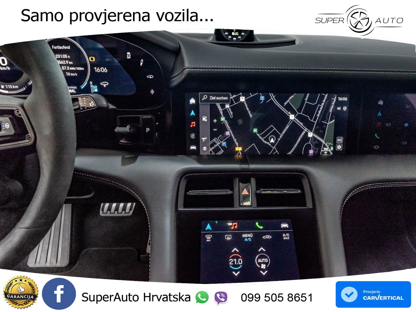 Porsche Taycan Turbo 105 kWh (884 KS)