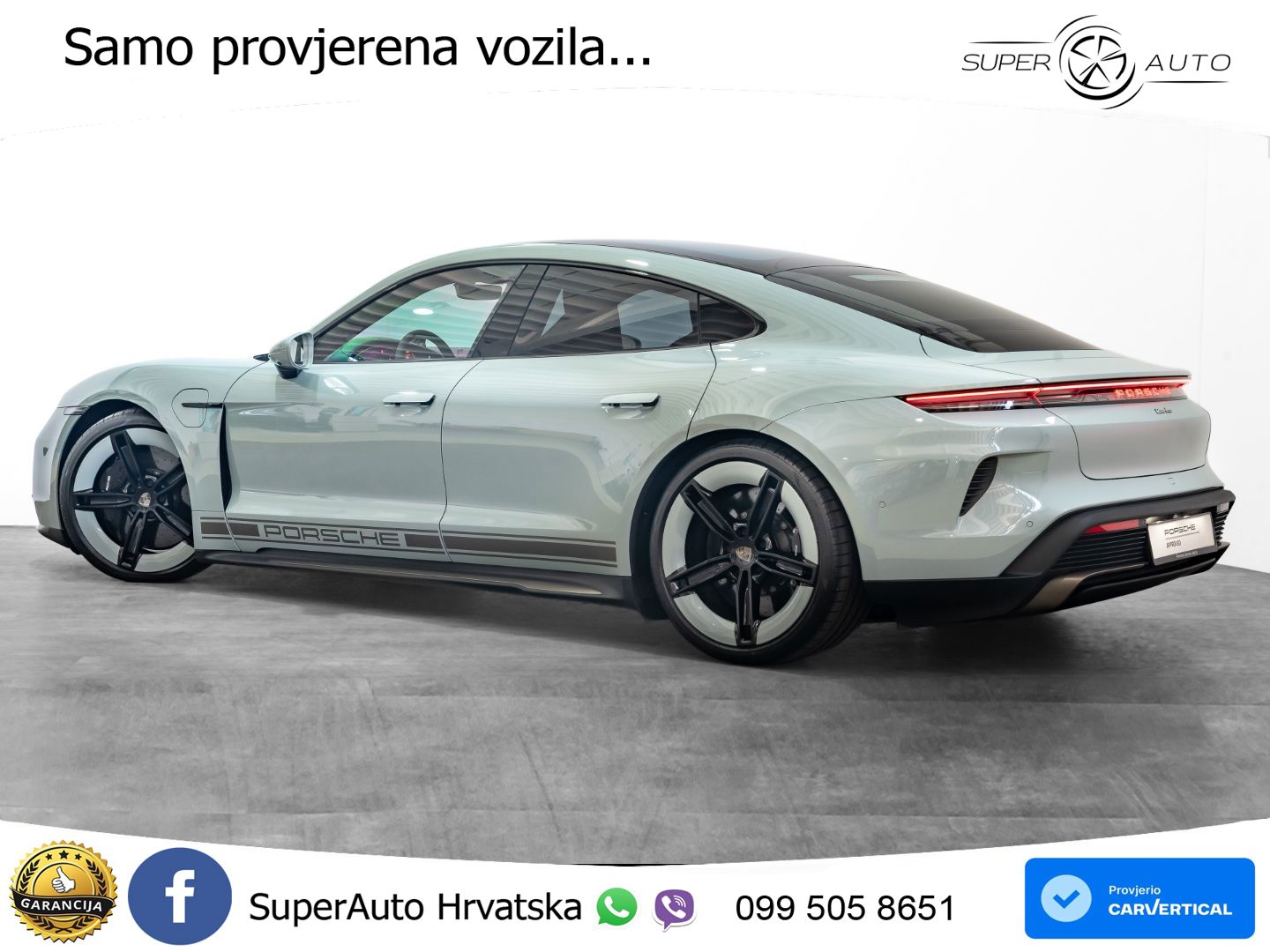 Porsche Taycan Turbo 105 kWh (884 KS)