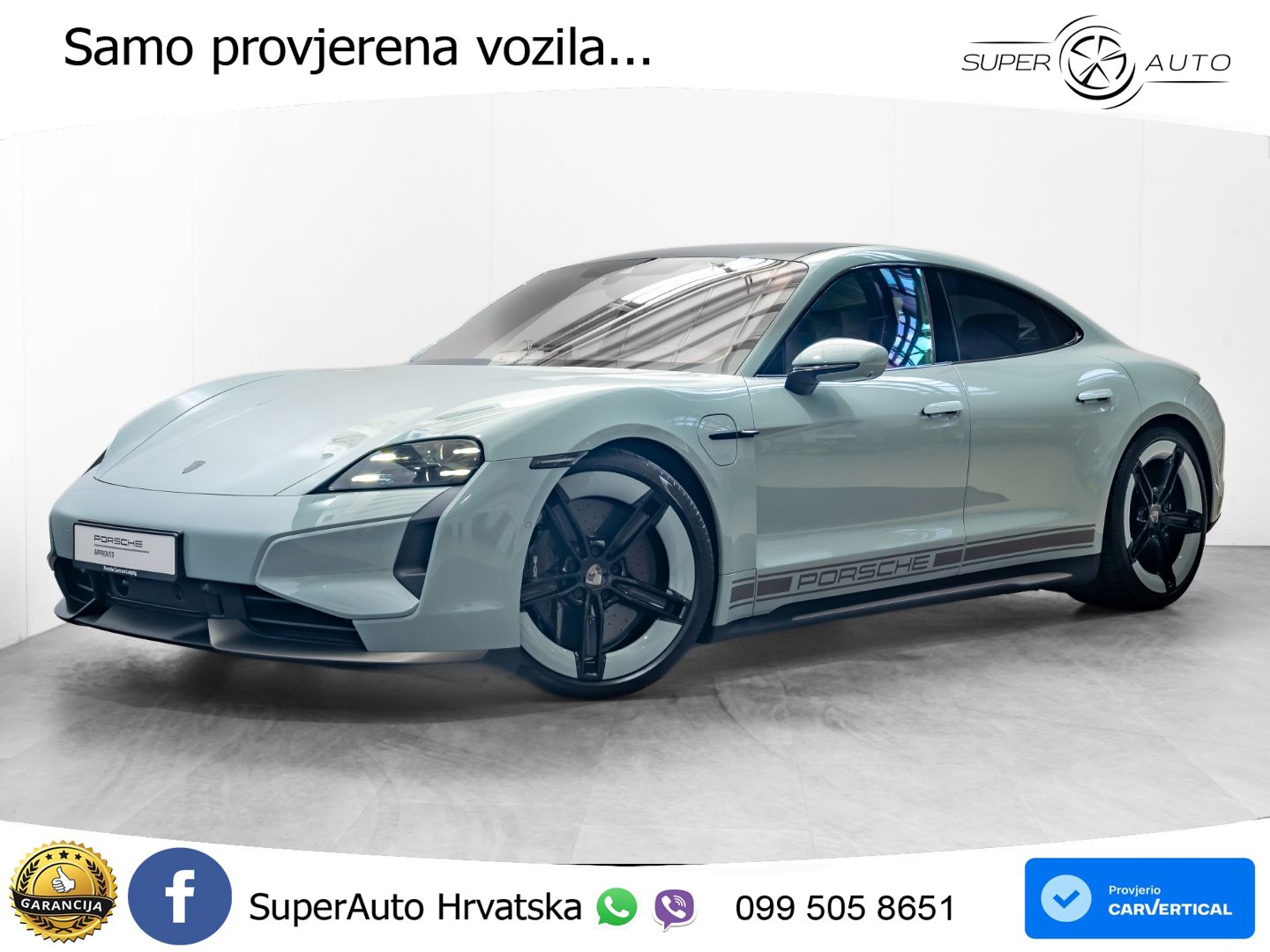 Porsche Taycan Turbo 105 kWh (884 KS)