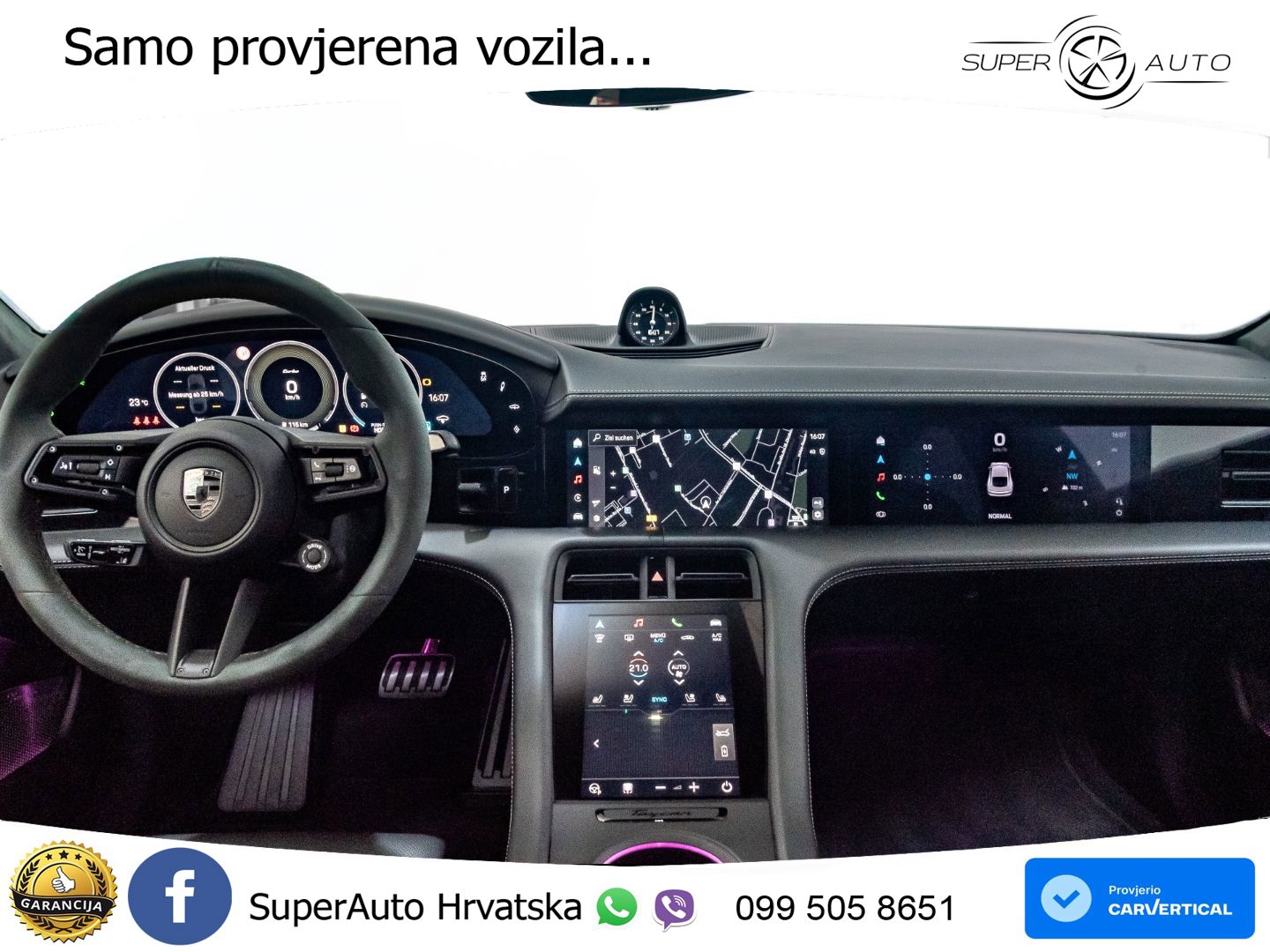 Porsche Taycan Turbo 105 kWh (884 KS)