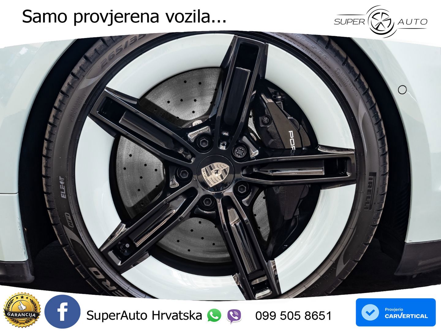 Porsche Taycan Turbo 105 kWh (884 KS)