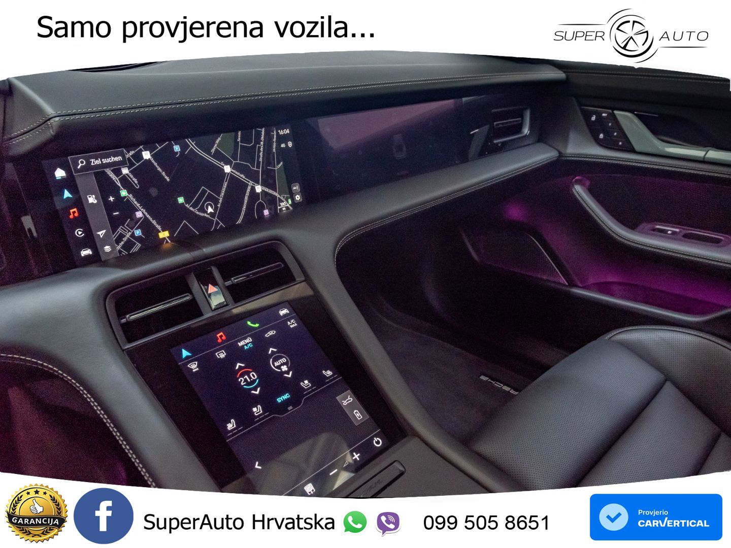 Porsche Taycan Turbo 105 kWh (884 KS)