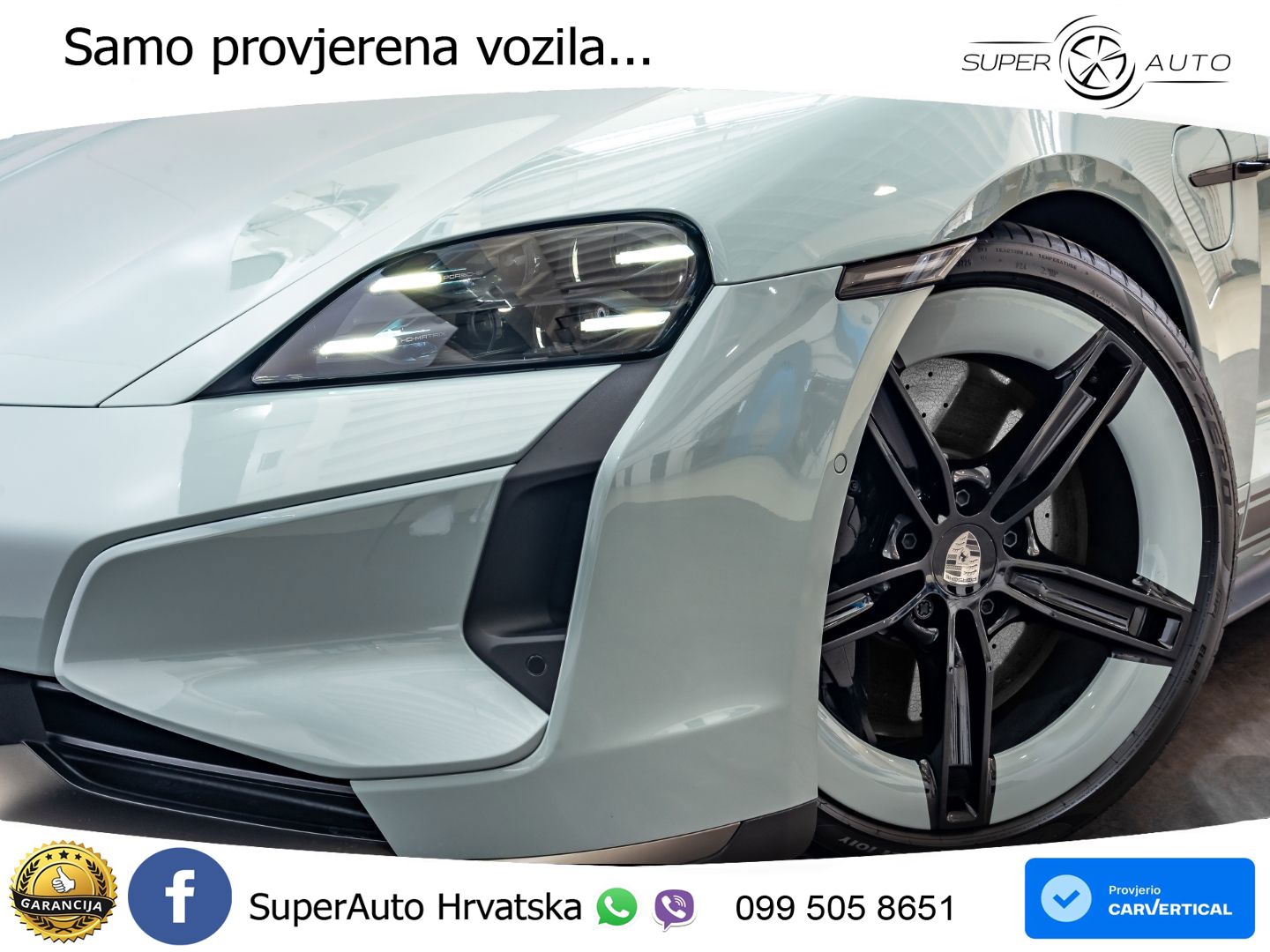 Porsche Taycan Turbo 105 kWh (884 KS)