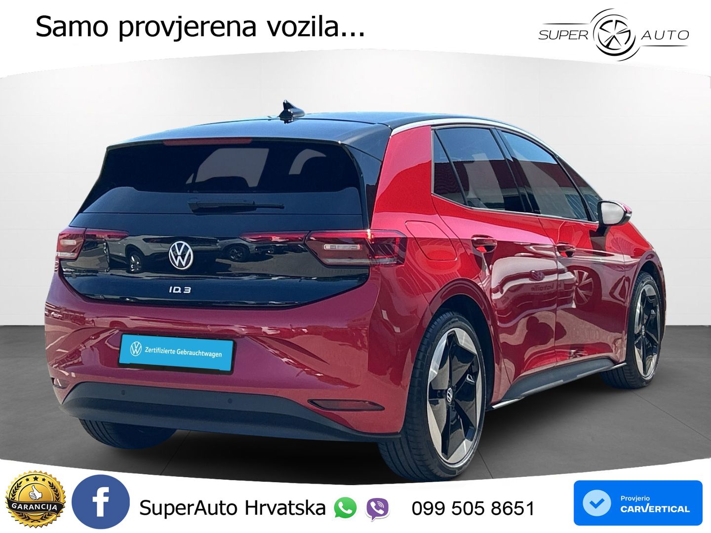 Volkswagen ID.3 Pro S 82 kWh (231 KS) LED+GR SJED+ACC