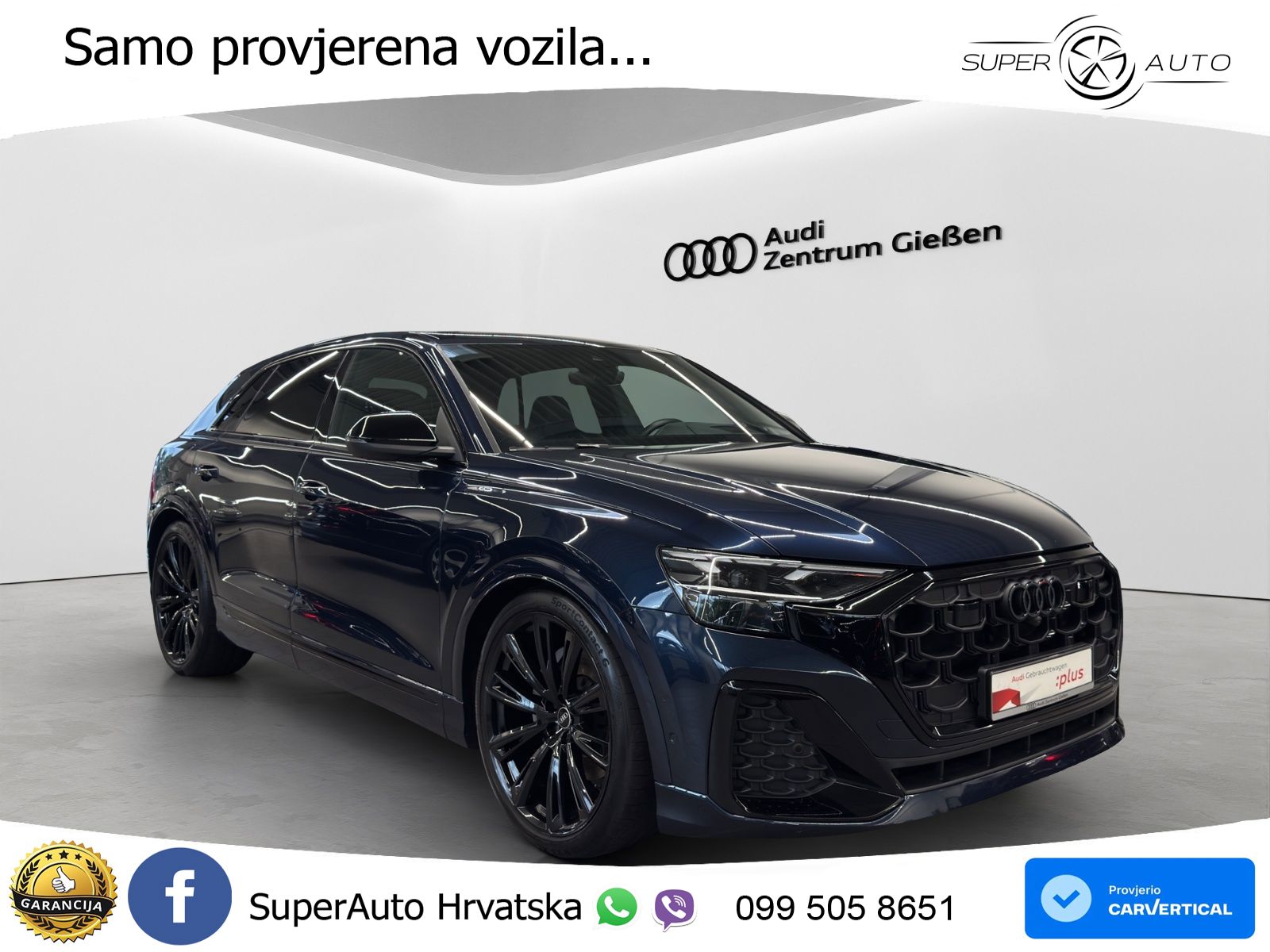 Audi Q8 50 TDI V6 (286 KS) quattro Tiptronic