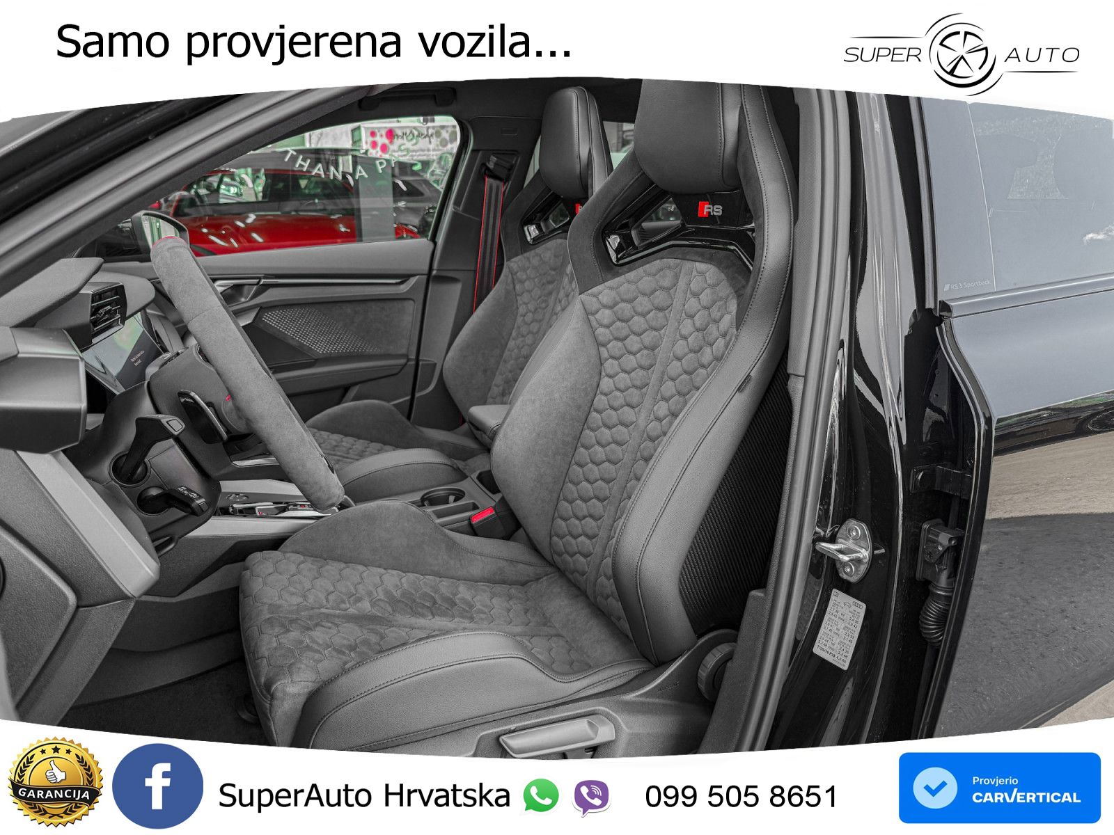 Audi RS3 Sportback 2.5 TFSI (400 KS) quattro S tronic LED+GR SJED+ACC