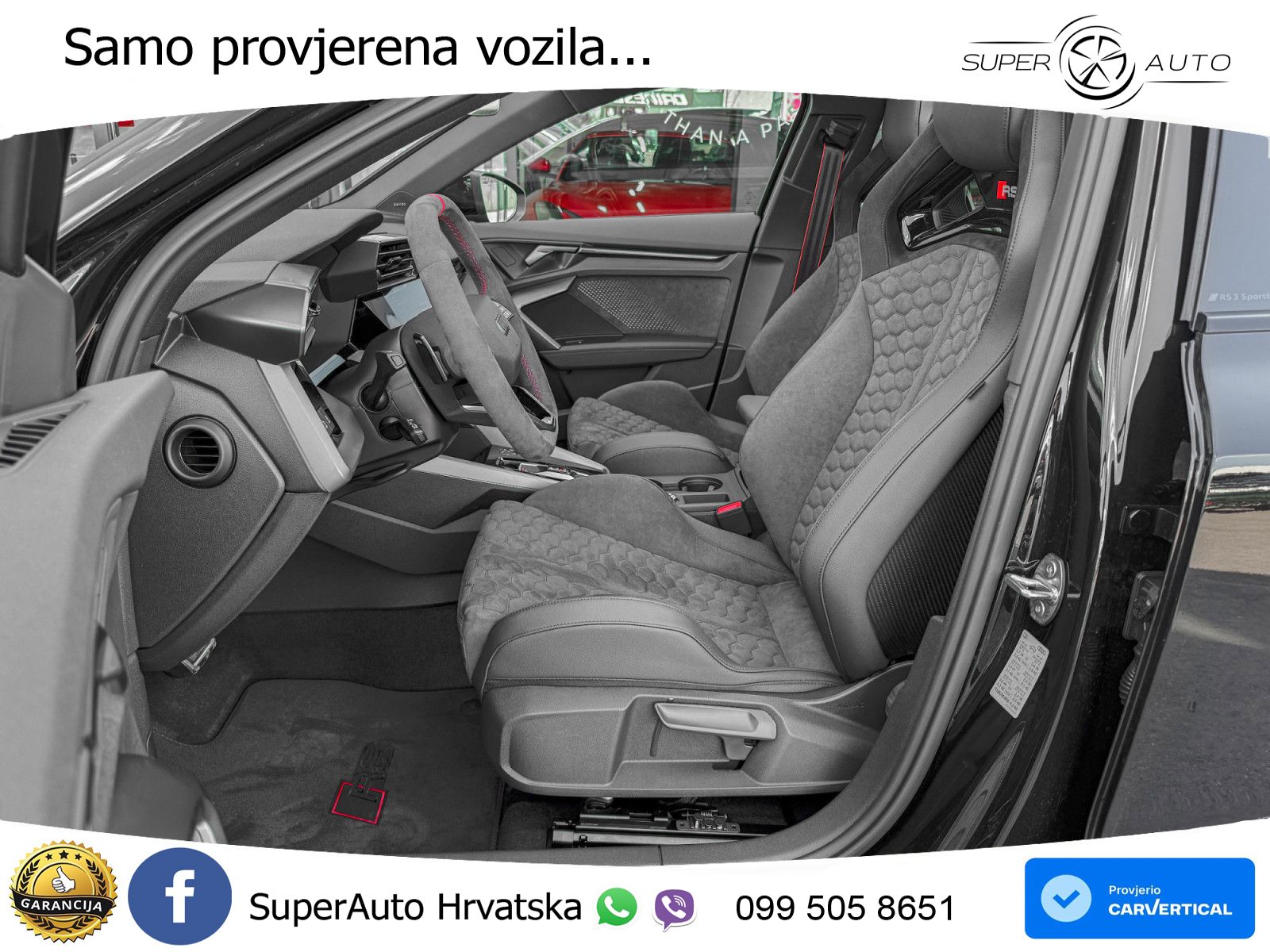 Audi RS3 Sportback 2.5 TFSI (400 KS) quattro S tronic LED+GR SJED+ACC