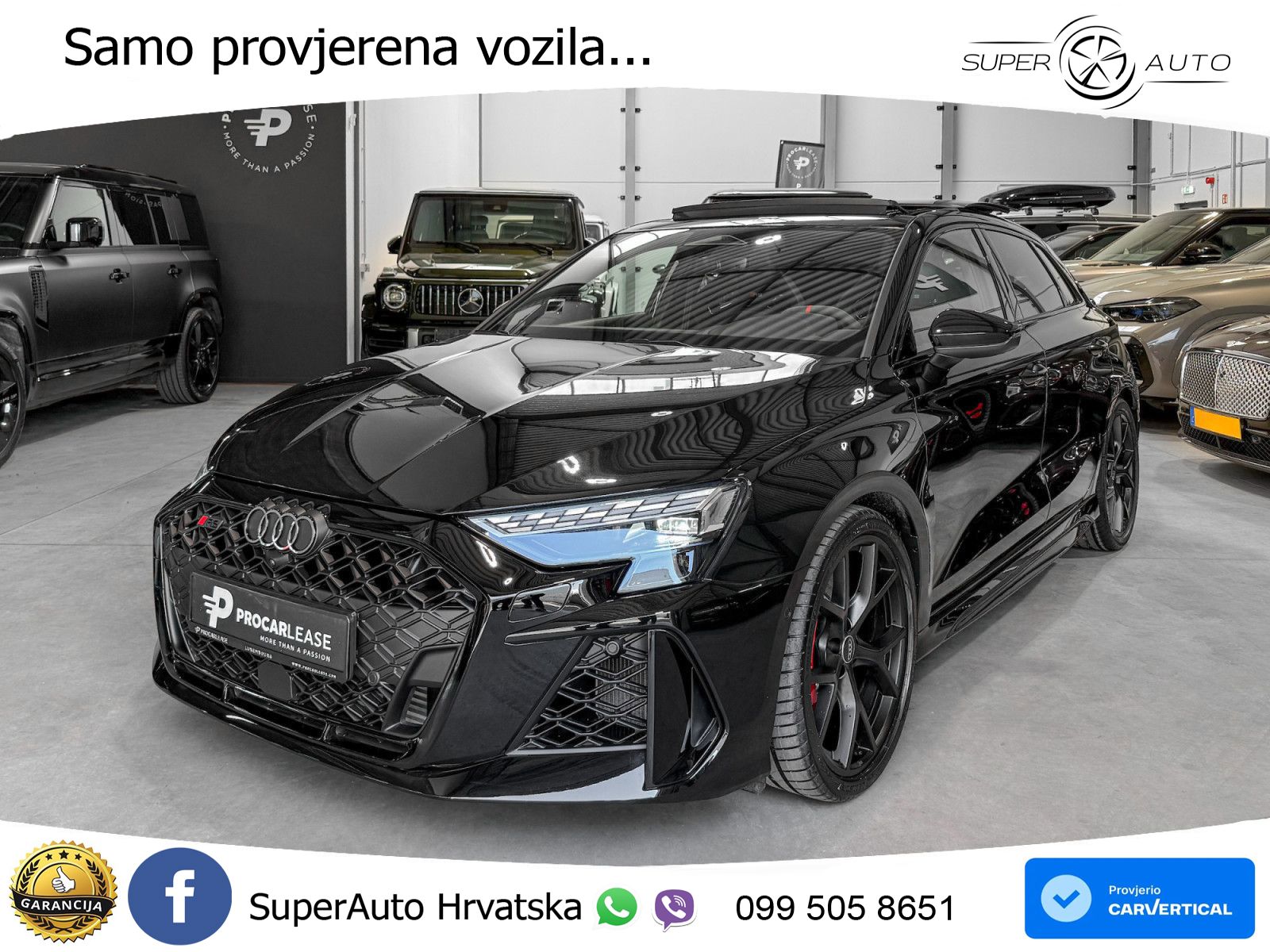 Audi RS3 Sportback 2.5 TFSI (400 KS) quattro S tronic LED+GR SJED+ACC