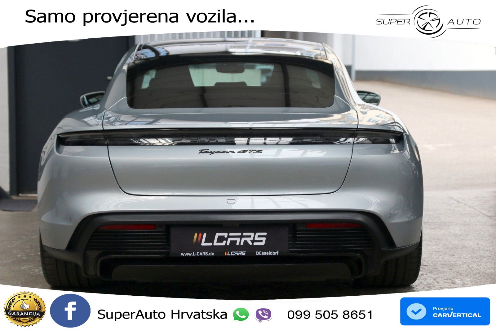 Porsche Taycan GTS Performance Plus 93.4 kWh (598 KS)
