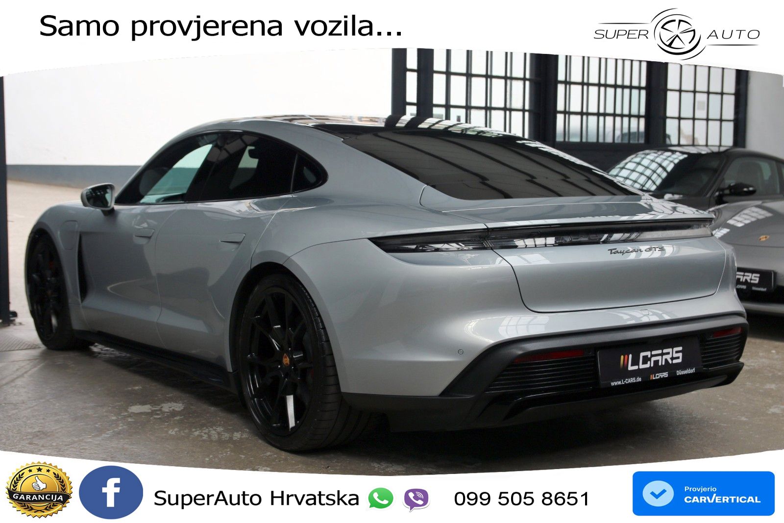 Porsche Taycan GTS Performance Plus 93.4 kWh (598 KS)