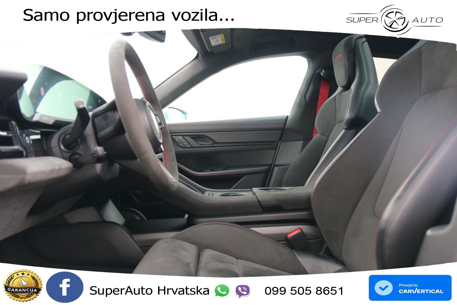 Porsche Taycan GTS Performance Plus 93.4 kWh (598 KS)