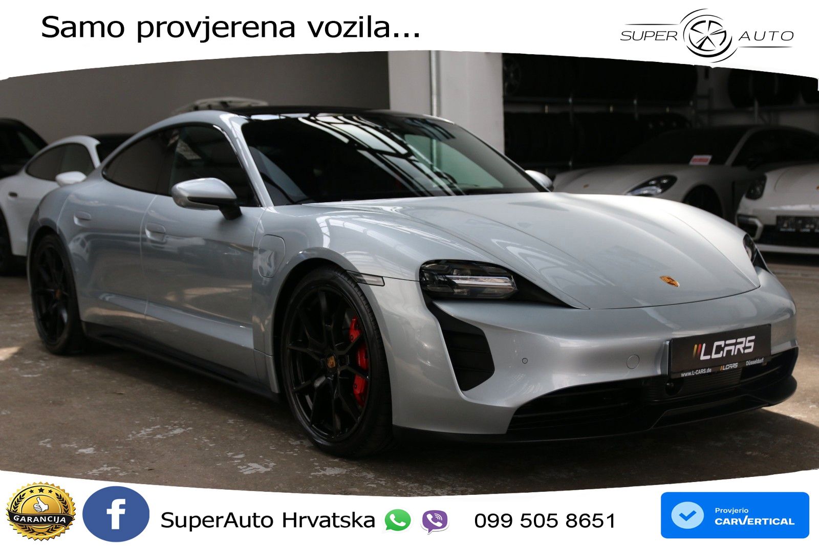 Porsche Taycan GTS Performance Plus 93.4 kWh (598 KS)