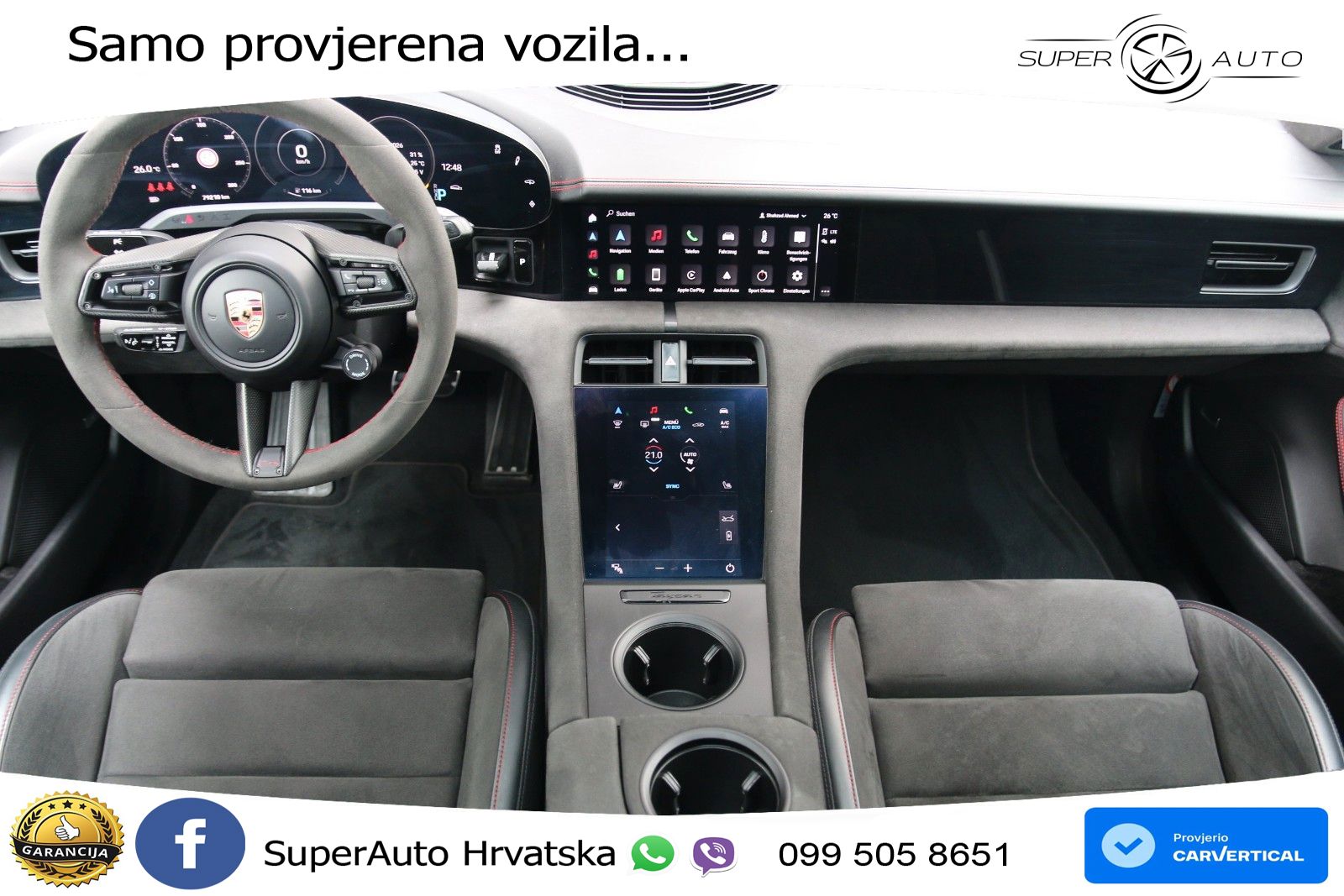 Porsche Taycan GTS Performance Plus 93.4 kWh (598 KS)