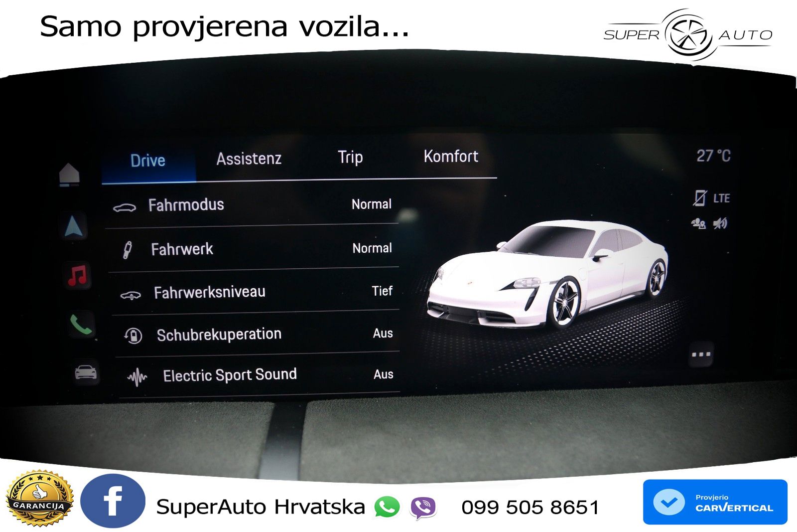 Porsche Taycan GTS Performance Plus 93.4 kWh (598 KS)