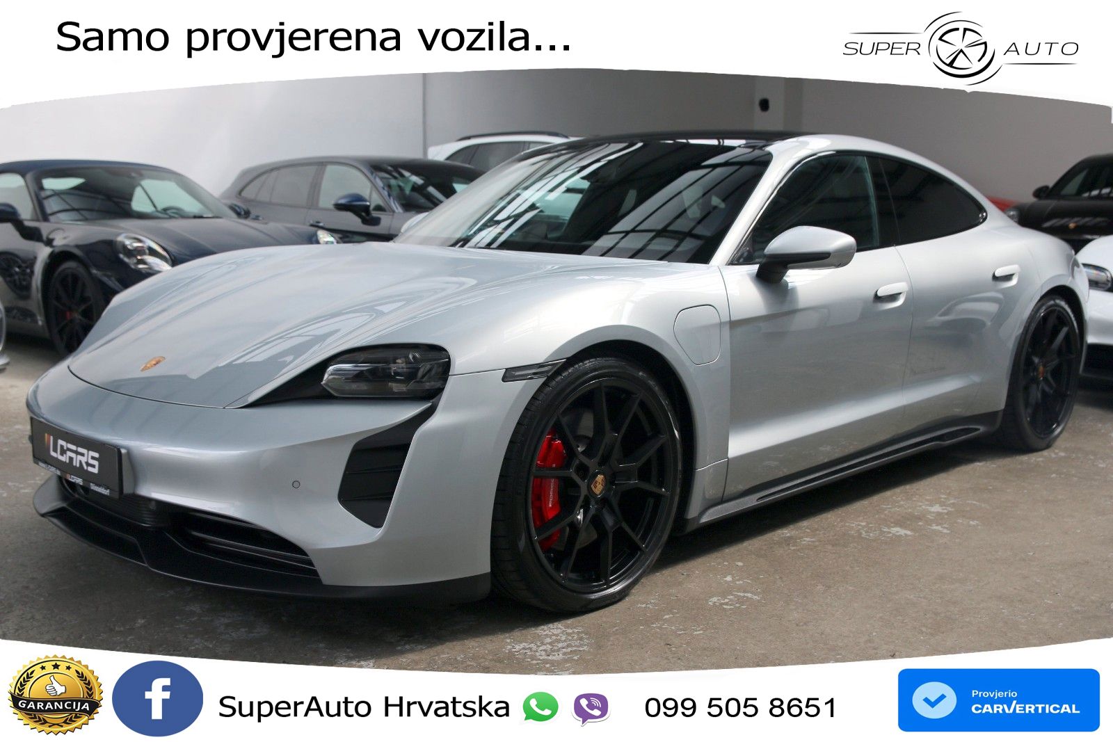 Porsche Taycan GTS Performance Plus 93.4 kWh (598 KS)