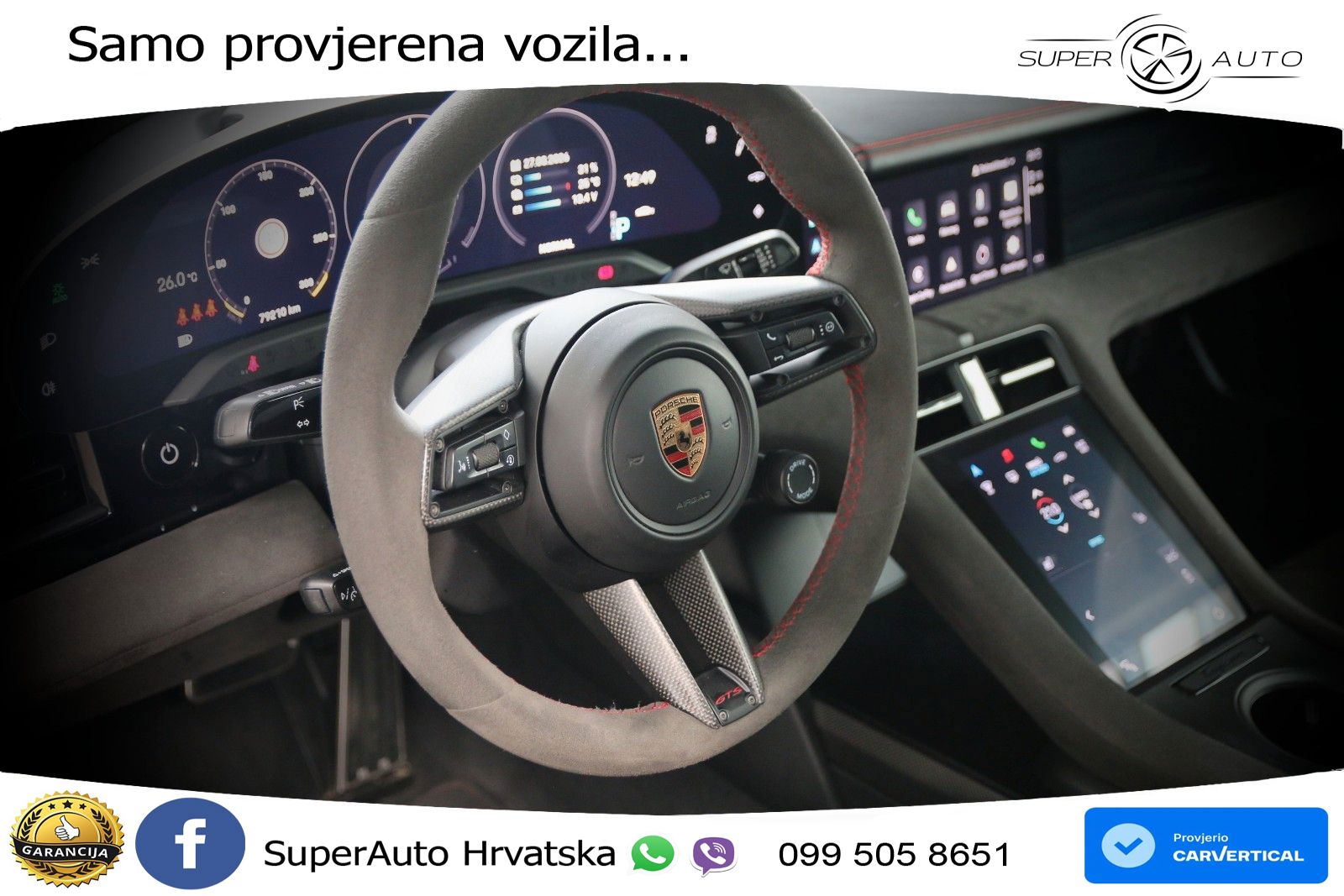 Porsche Taycan GTS Performance Plus 93.4 kWh (598 KS)