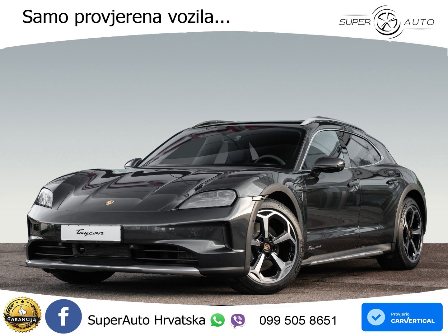 Porsche Taycan Cross Turismo 4 105 kWh (435 KS)
