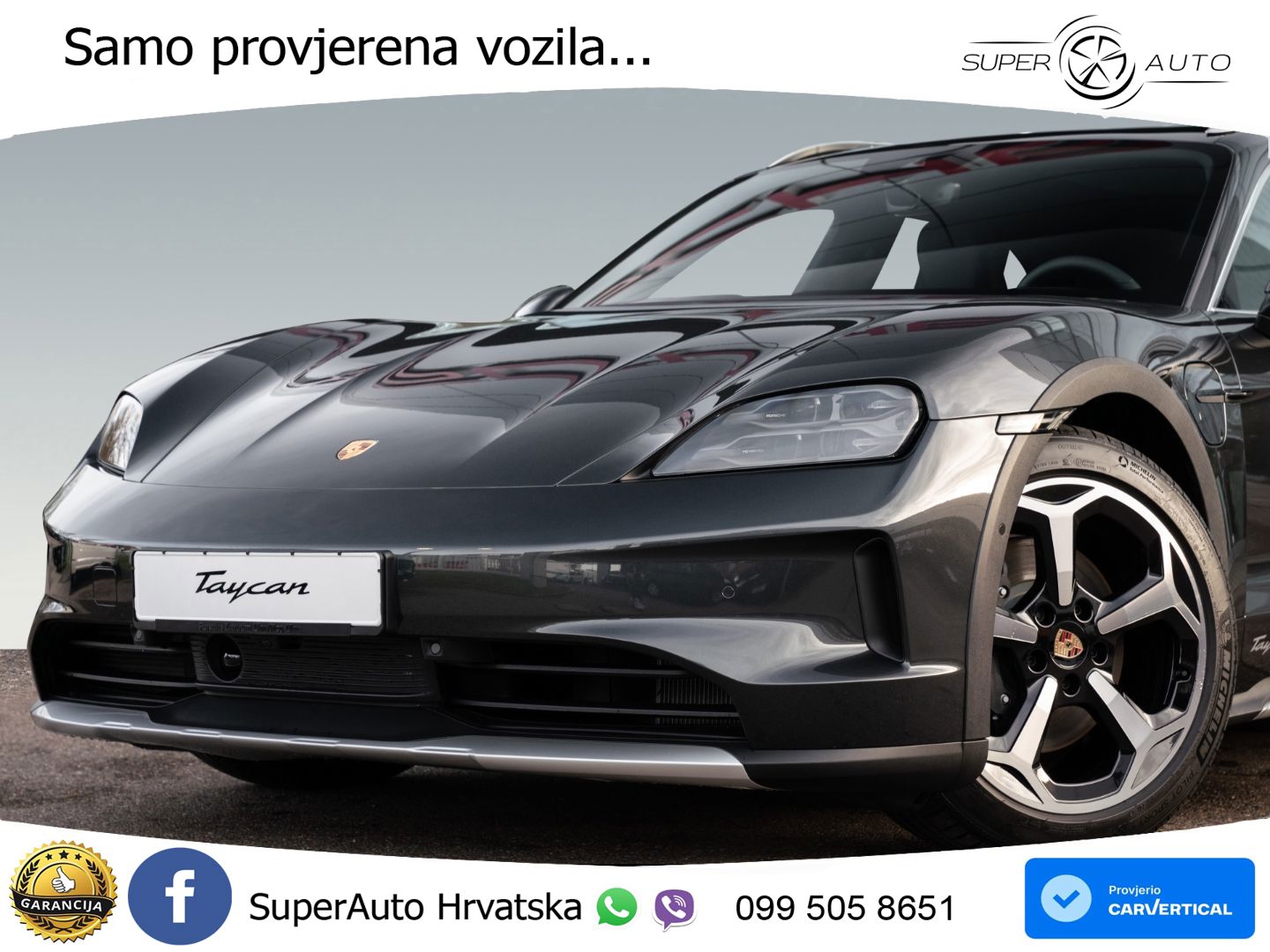 Porsche Taycan Cross Turismo 4 105 kWh (435 KS)