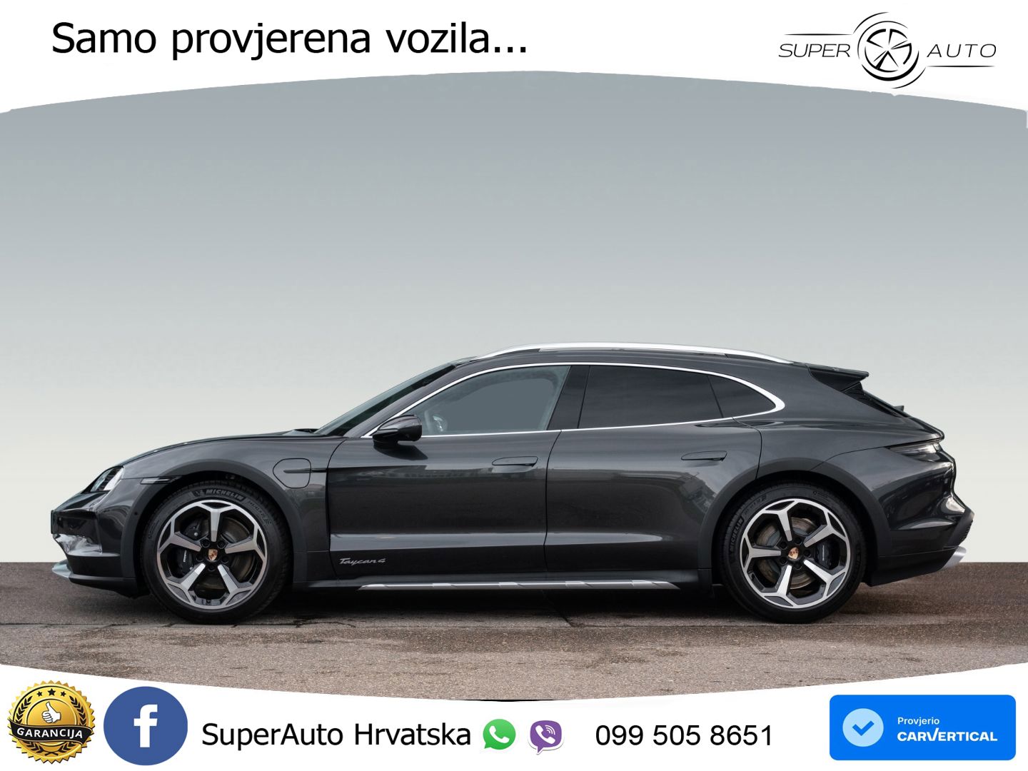 Porsche Taycan Cross Turismo 4 105 kWh (435 KS)