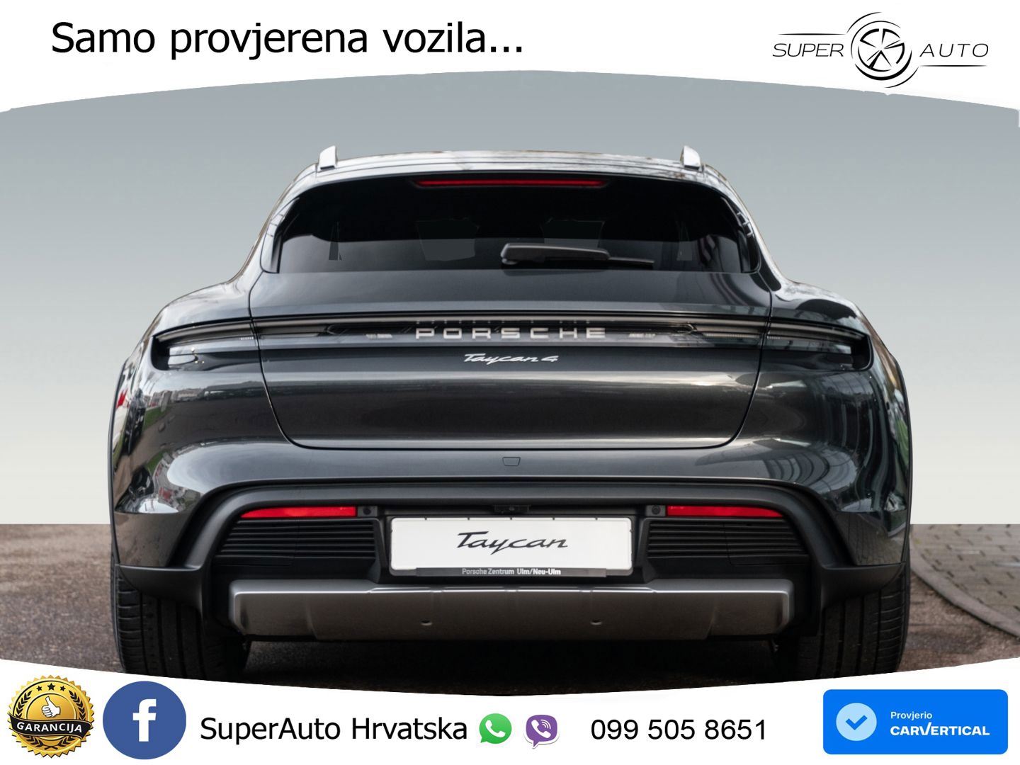 Porsche Taycan Cross Turismo 4 105 kWh (435 KS)
