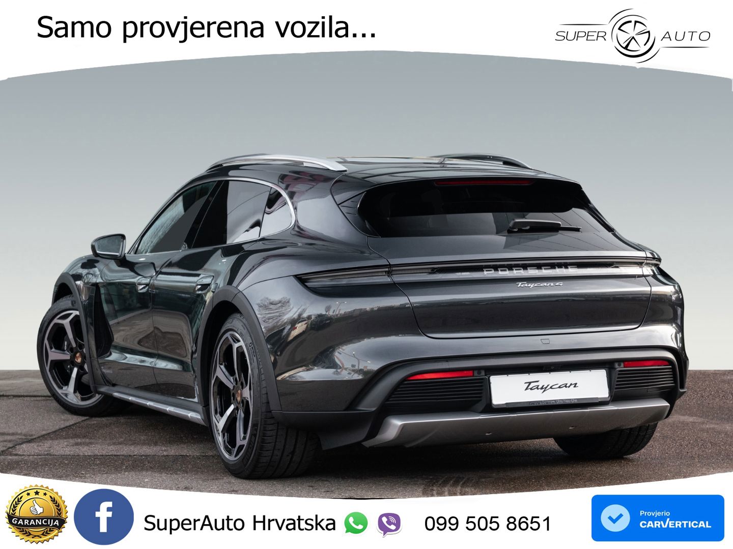 Porsche Taycan Cross Turismo 4 105 kWh (435 KS)