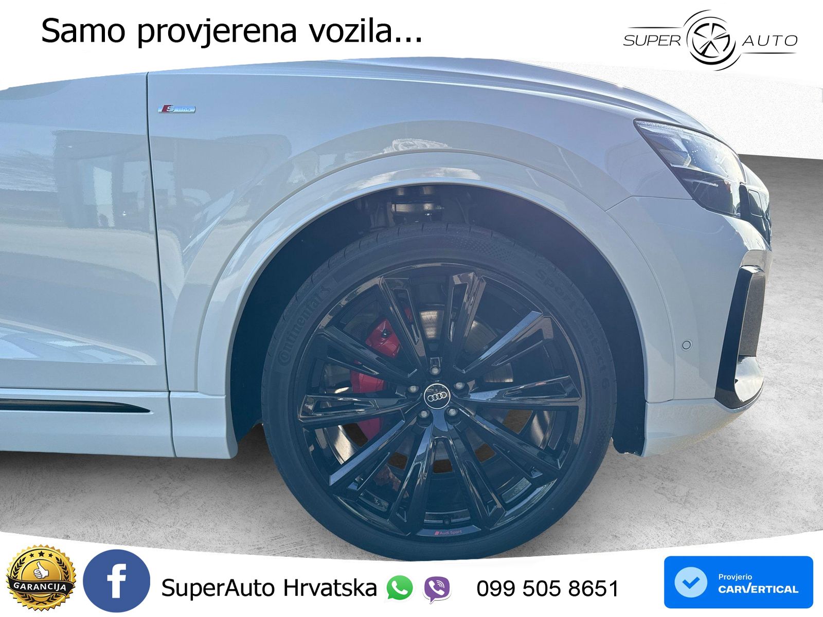 Audi Q8 50 TDI V6 (286 KS) quattro Tiptronic S line LED+GR SJED+ACC