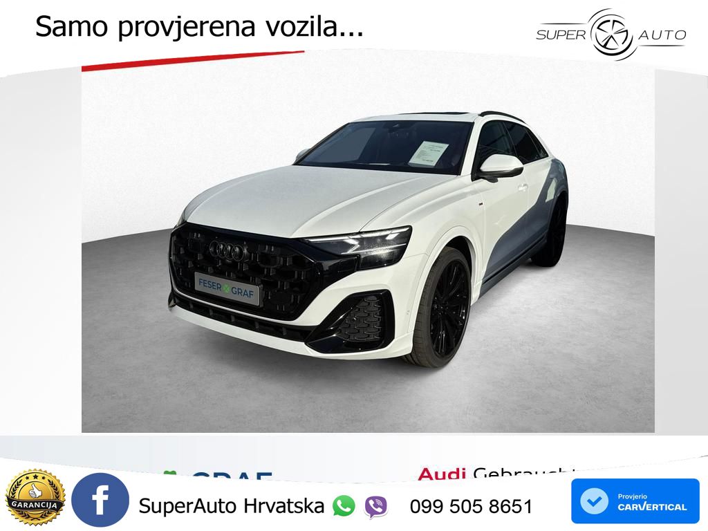 Audi Q8 50 TDI V6 (286 KS) quattro Tiptronic S line LED+GR SJED+ACC