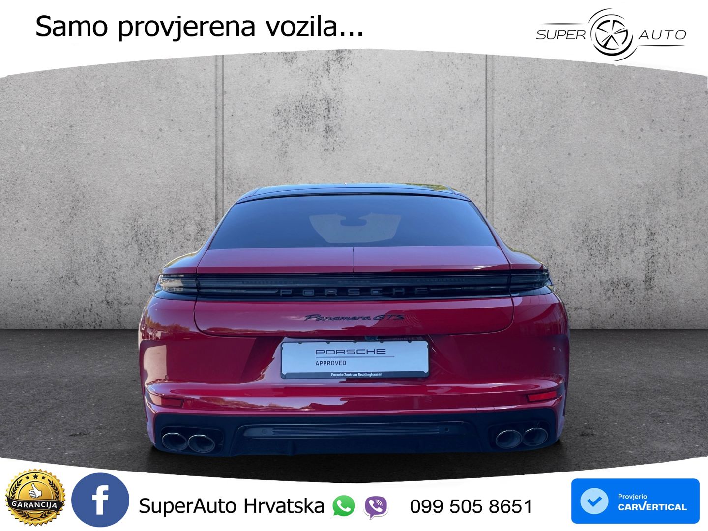 Porsche Panamera GTS 4.0 V8 (500 KS) PDK