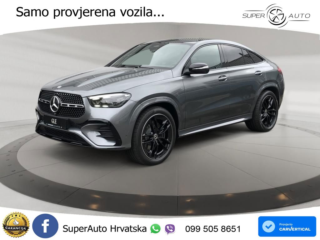 Mercedes GLE Coupe 450d (367 KS) EQ Boost 4MATIC 9G-TRONIC AMG LED+GR SJED+ACC