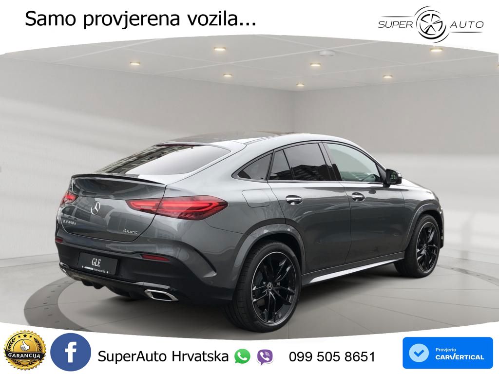 Mercedes GLE Coupe 450d (367 KS) EQ Boost 4MATIC 9G-TRONIC AMG LED+GR SJED+ACC