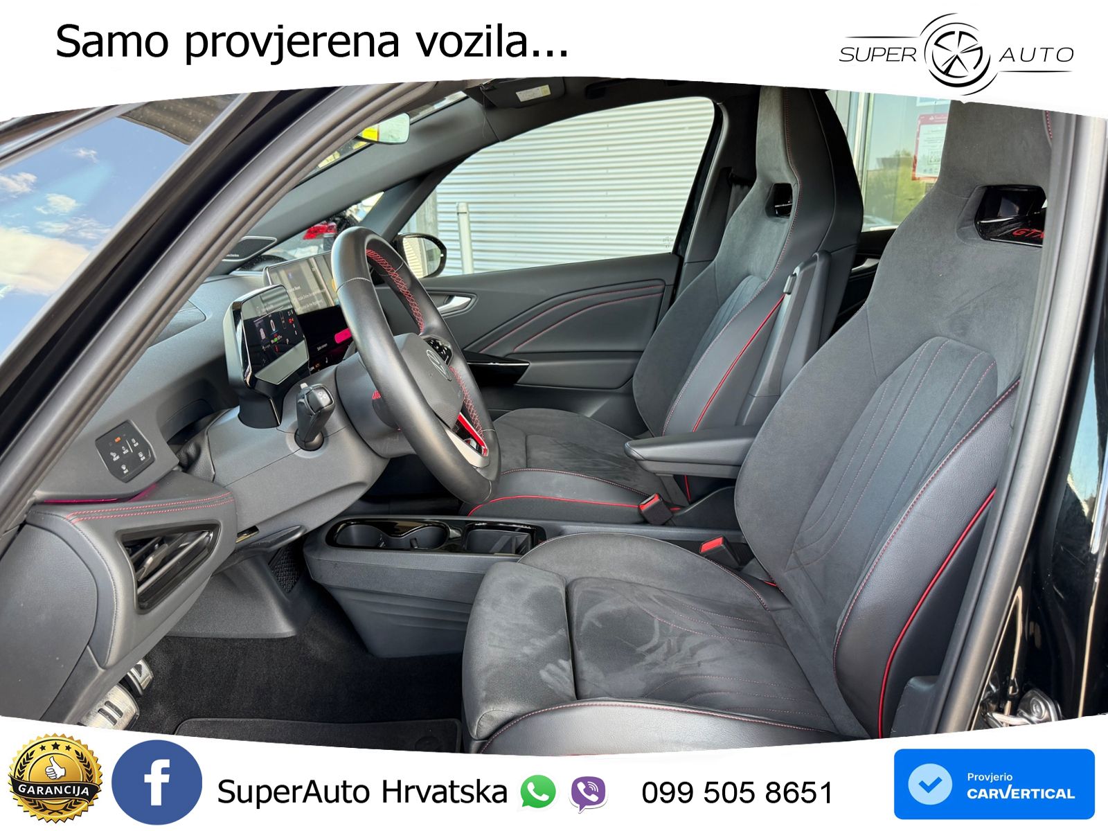 Volkswagen ID.3 GTX Performance 84 kWh (326 KS) LED+GR SJED+ACC