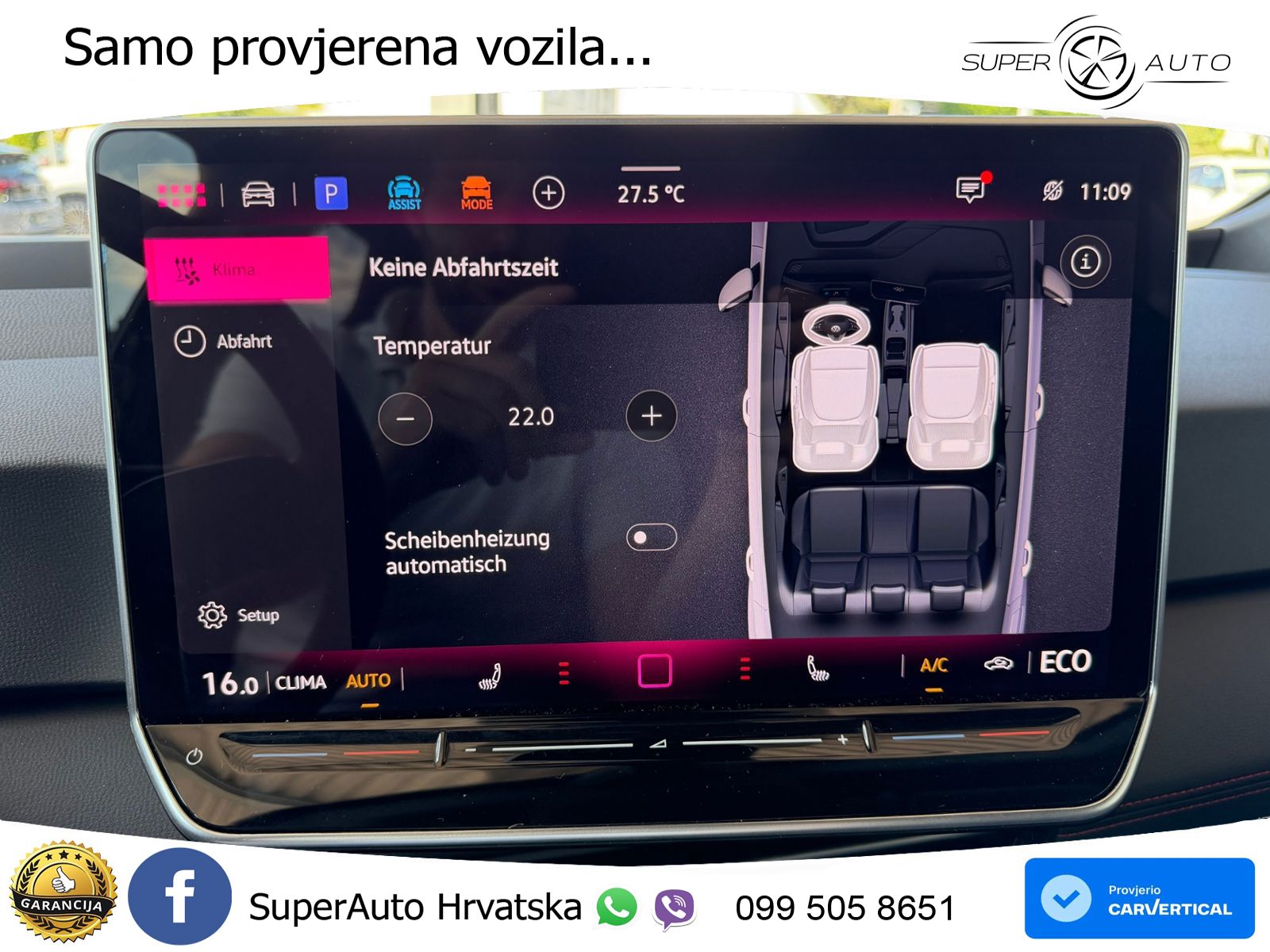 Volkswagen ID.3 GTX Performance 84 kWh (326 KS) LED+GR SJED+ACC