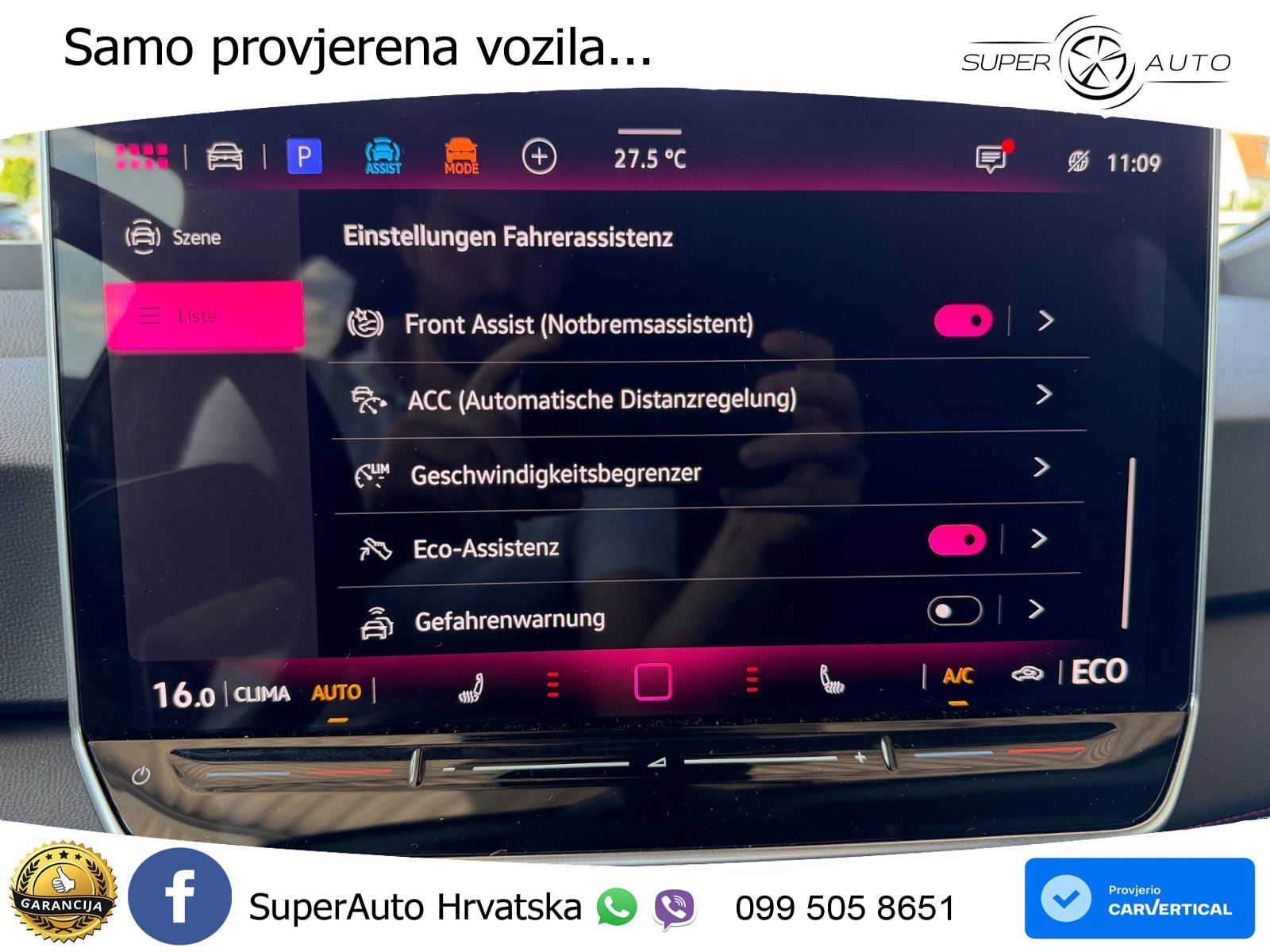 Volkswagen ID.3 GTX Performance 84 kWh (326 KS) LED+GR SJED+ACC