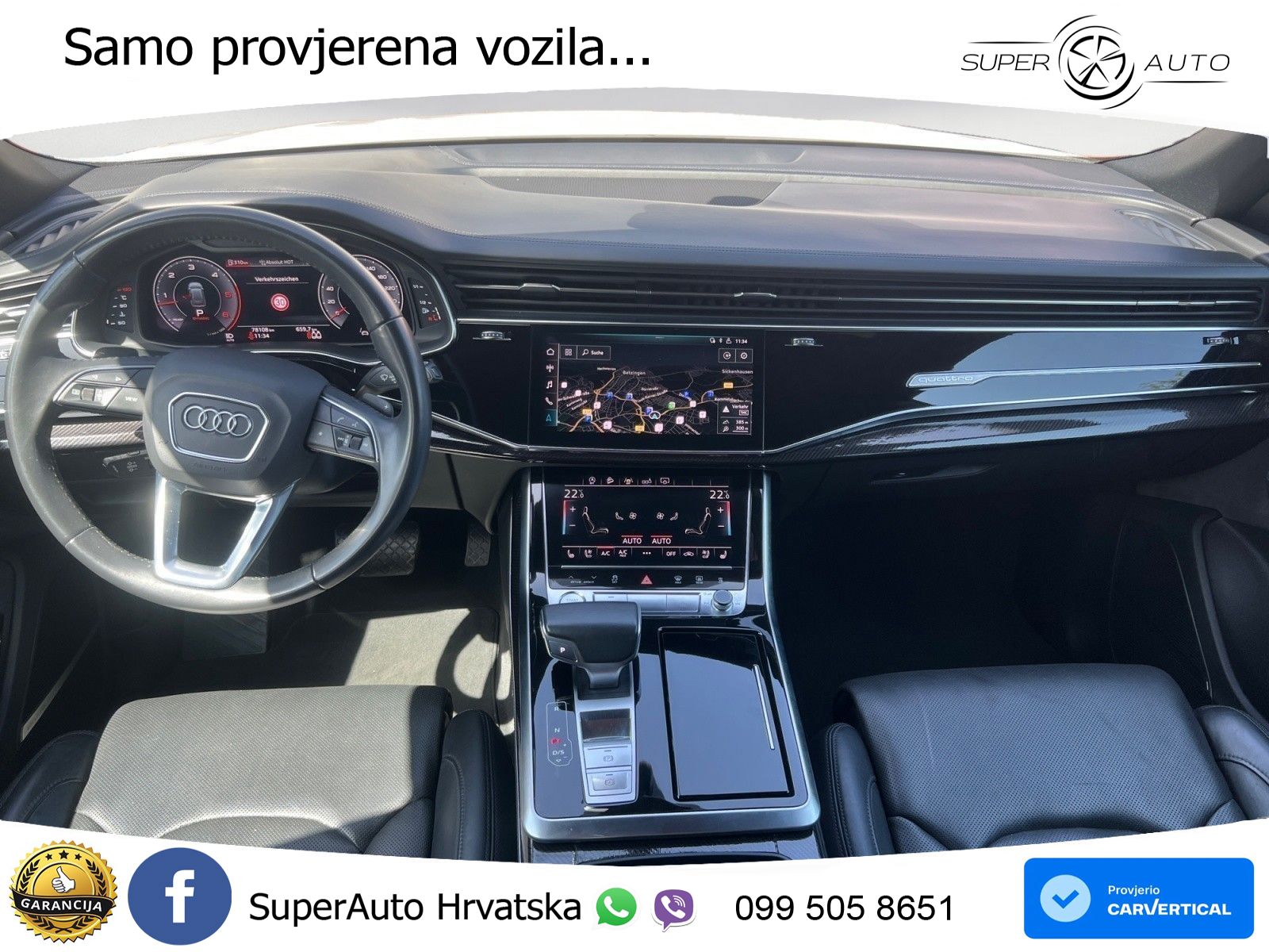 Audi Q8 50 TDI V6 (286 KS) quattro Tiptronic