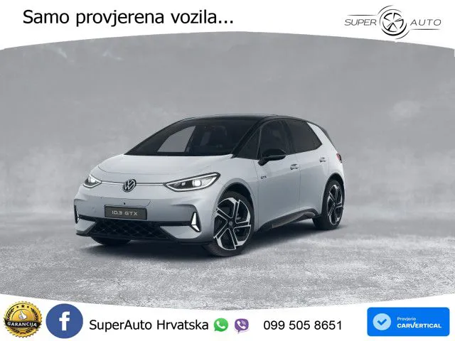 Volkswagen ID.3 GTX Performance 84 kWh (326 KS) LED+GR SJED+ACC