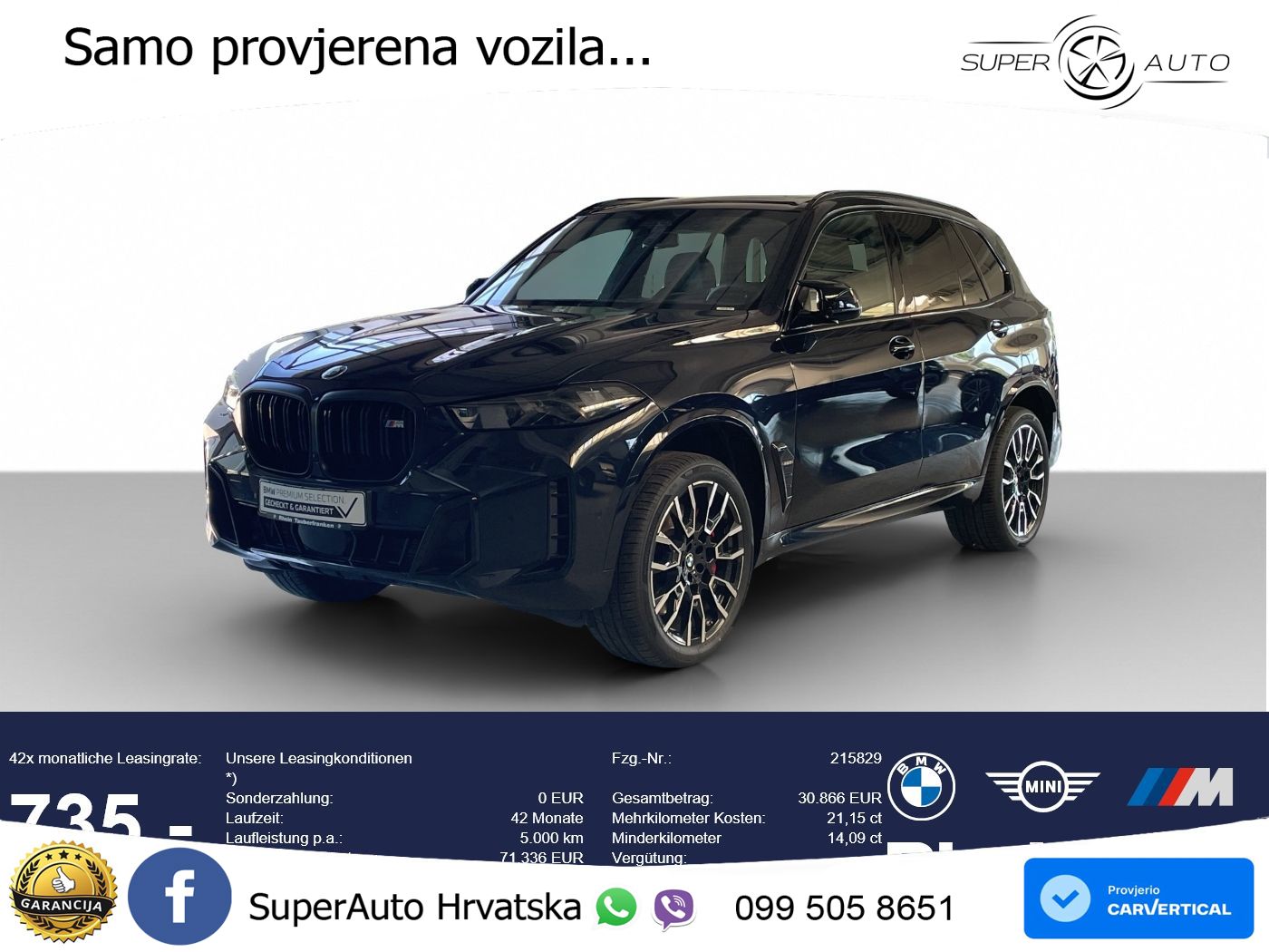 BMW X5 M60i V8 (530 KS) xDrive Steptronic LED+GR SJED+ACC