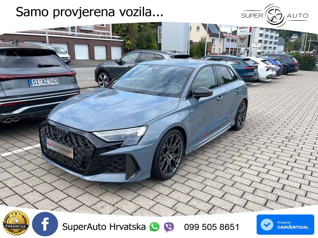Audi RS3 Sedan 2.5 TFSI (400 KS) quattro S tronic LED+GR SJED+ACC
