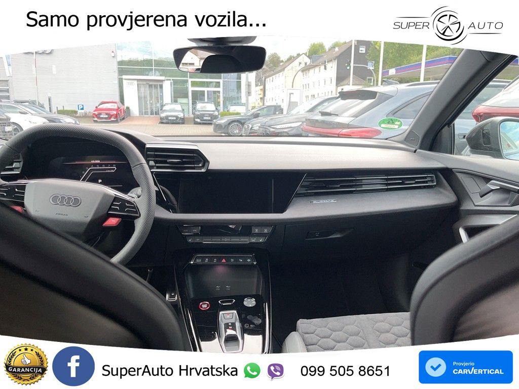 Audi RS3 Sedan 2.5 TFSI (400 KS) quattro S tronic LED+GR SJED+ACC