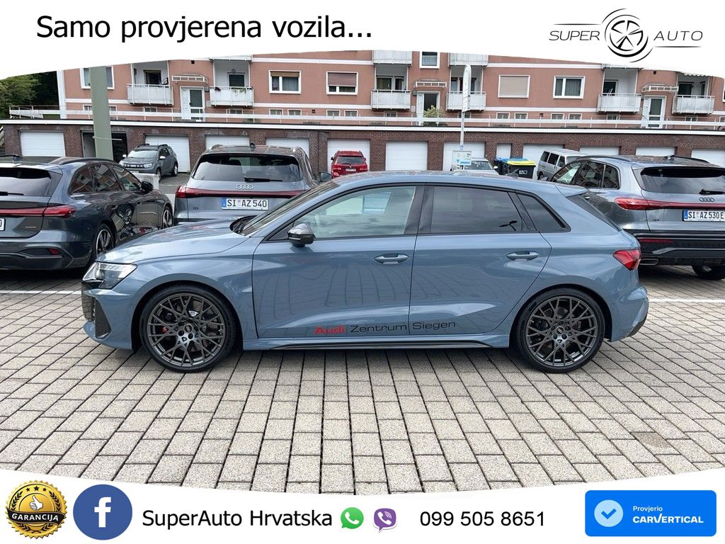 Audi RS3 Sedan 2.5 TFSI (400 KS) quattro S tronic LED+GR SJED+ACC