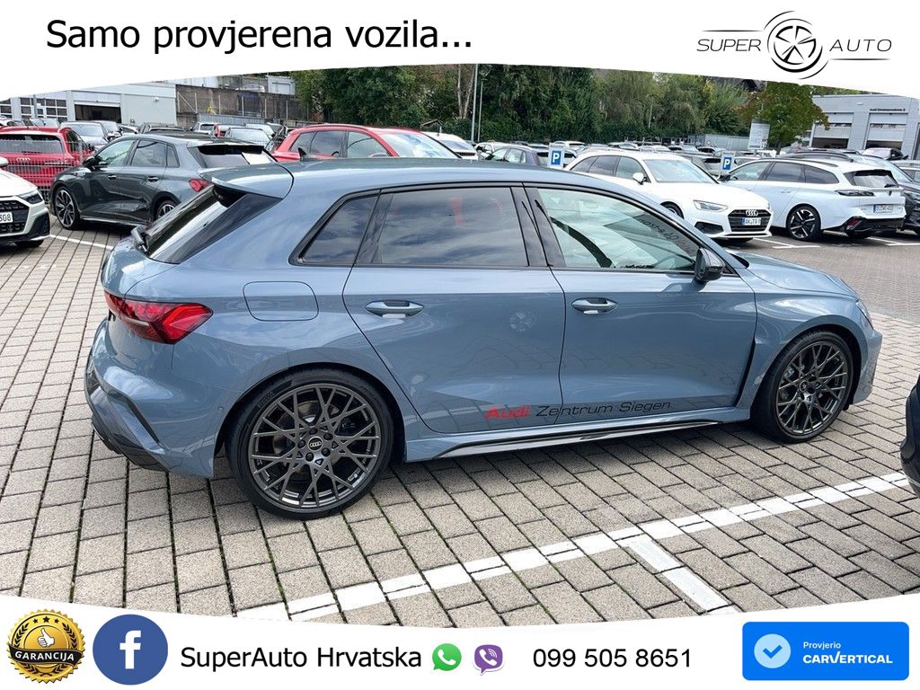 Audi RS3 Sedan 2.5 TFSI (400 KS) quattro S tronic LED+GR SJED+ACC