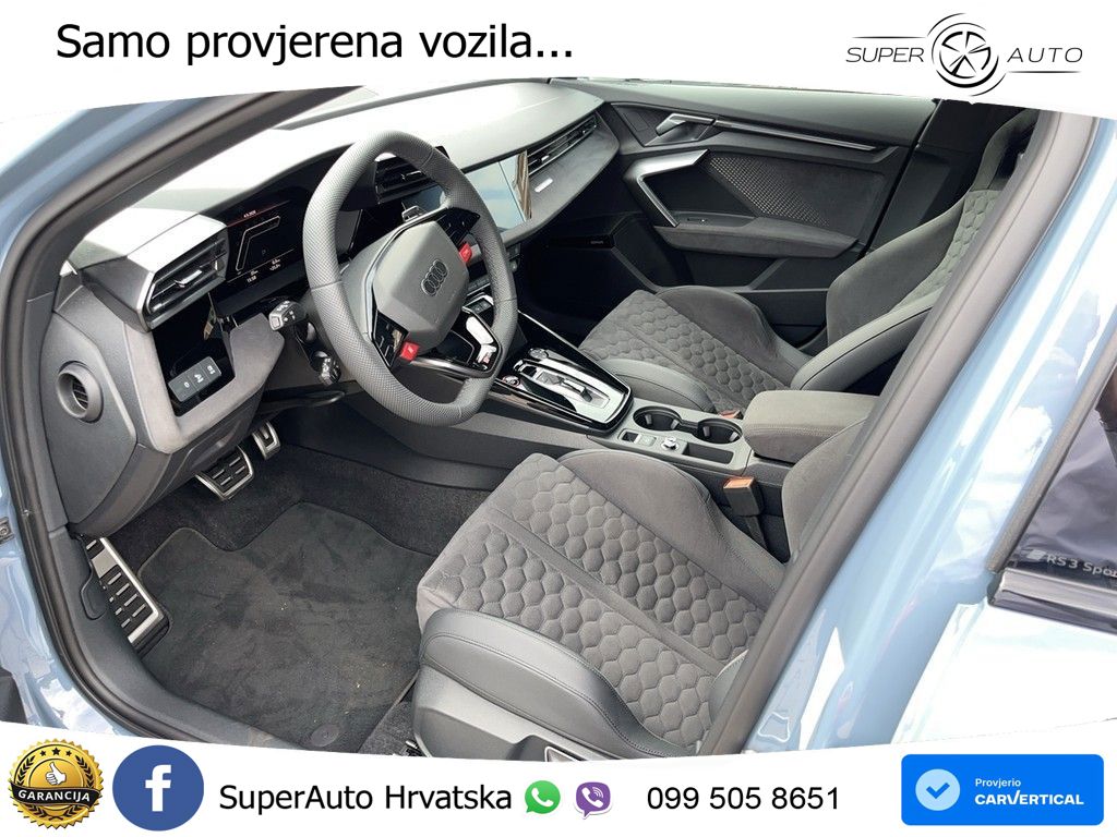 Audi RS3 Sedan 2.5 TFSI (400 KS) quattro S tronic LED+GR SJED+ACC