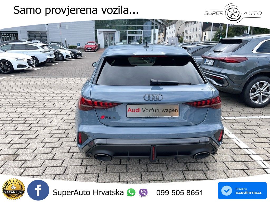 Audi RS3 Sedan 2.5 TFSI (400 KS) quattro S tronic LED+GR SJED+ACC