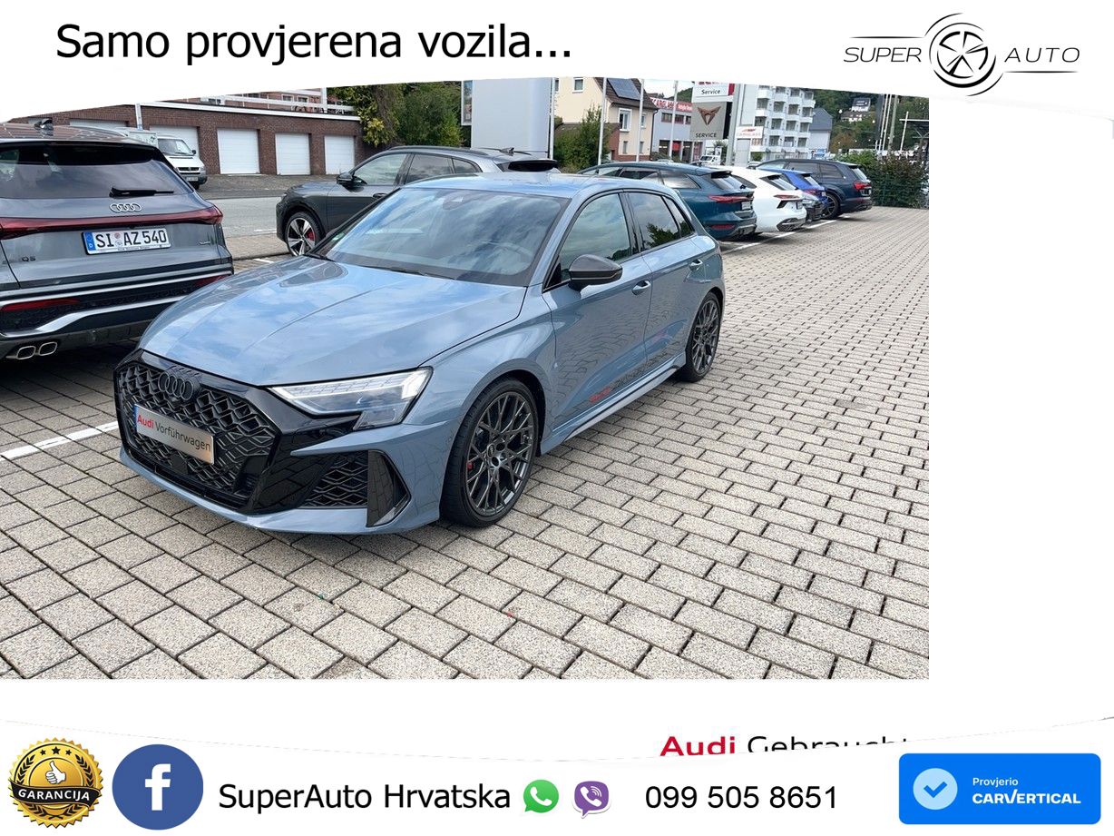 Audi RS3 Sedan 2.5 TFSI (400 KS) quattro S tronic LED+GR SJED+ACC
