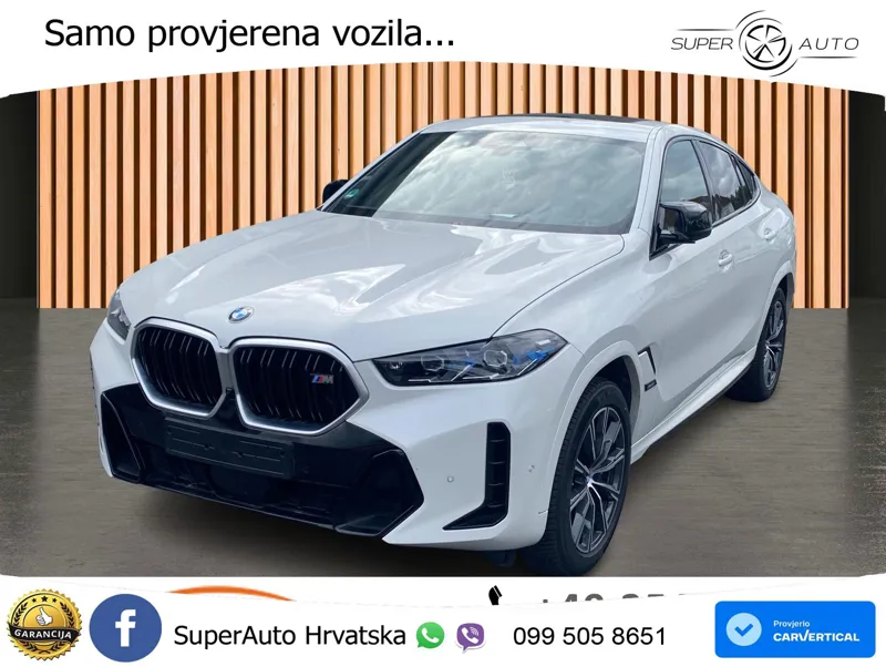 BMW X6 M60i V8 (530 KS) xDrive Steptronic LED+GR SJED+ACC