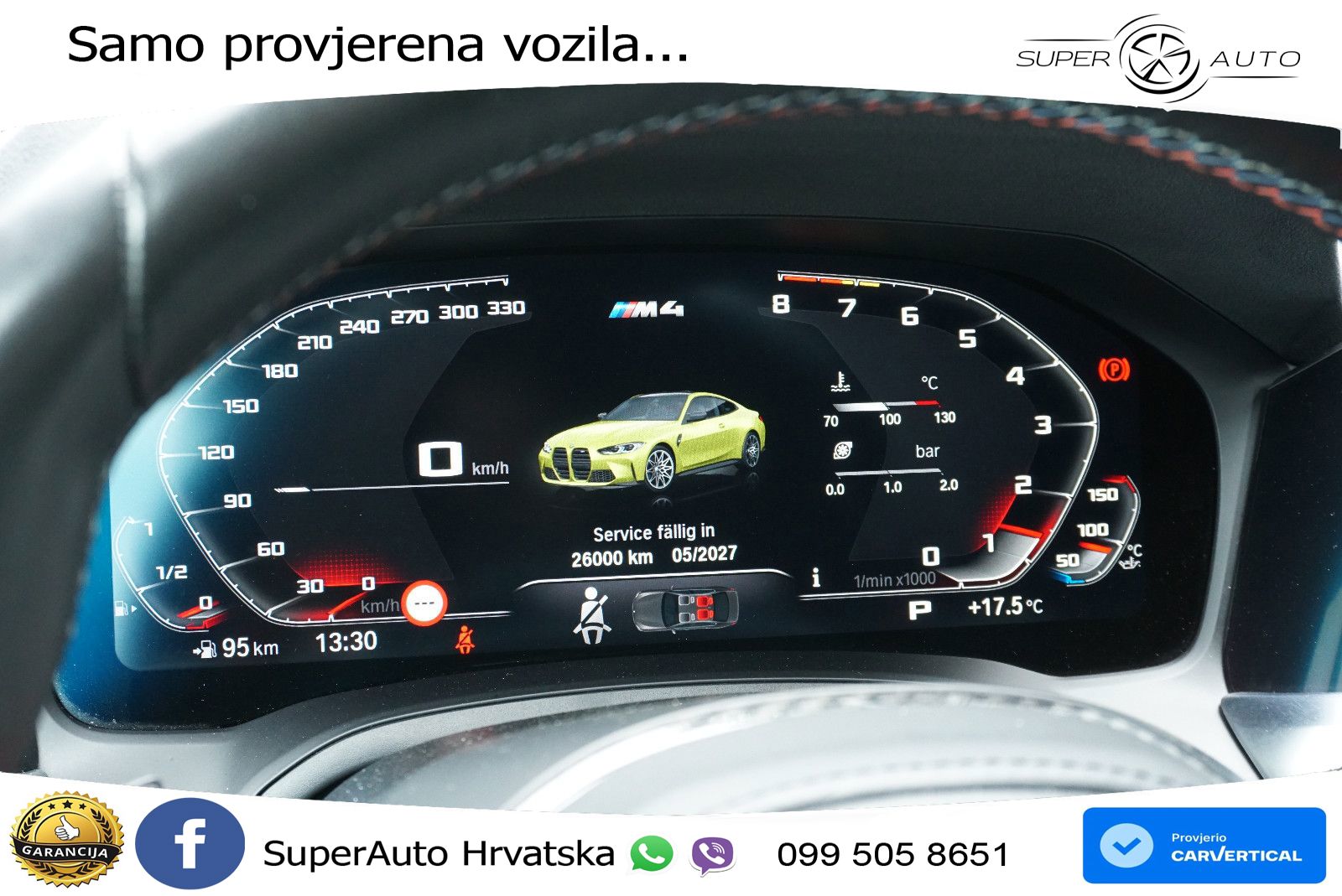 BMW M4 Competition 3.0 (510 KS) Steptronic